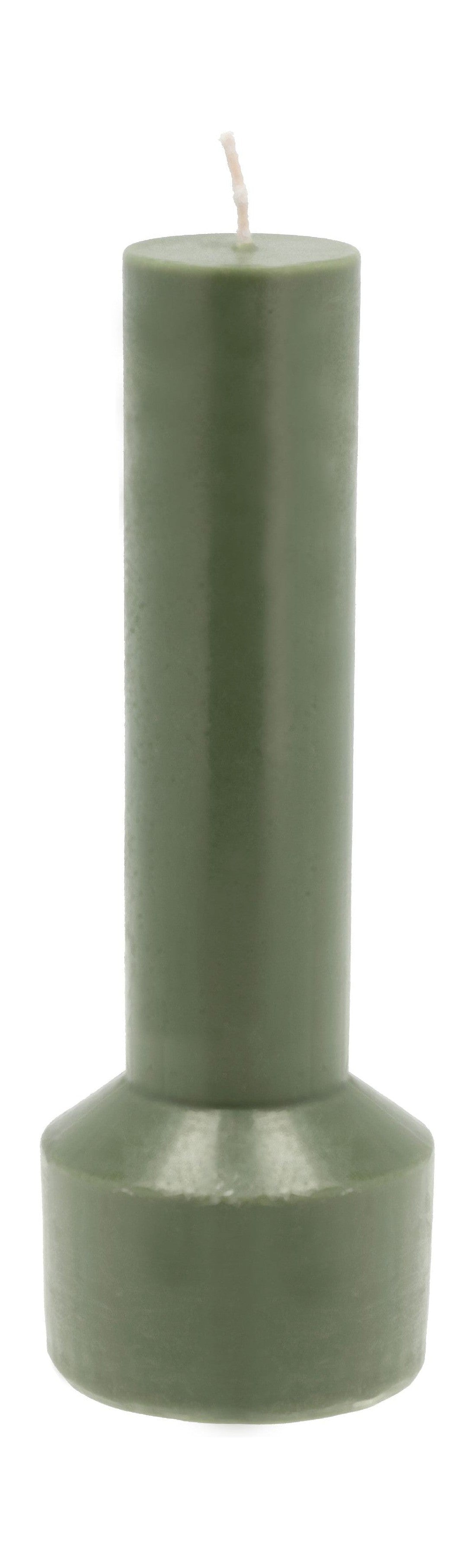 [product_category]-Villa Collection Styles Pillar Candle ø 7 X 20 Cm, Dark Green-Villa Collection-5722000312550-31255-VIL-1