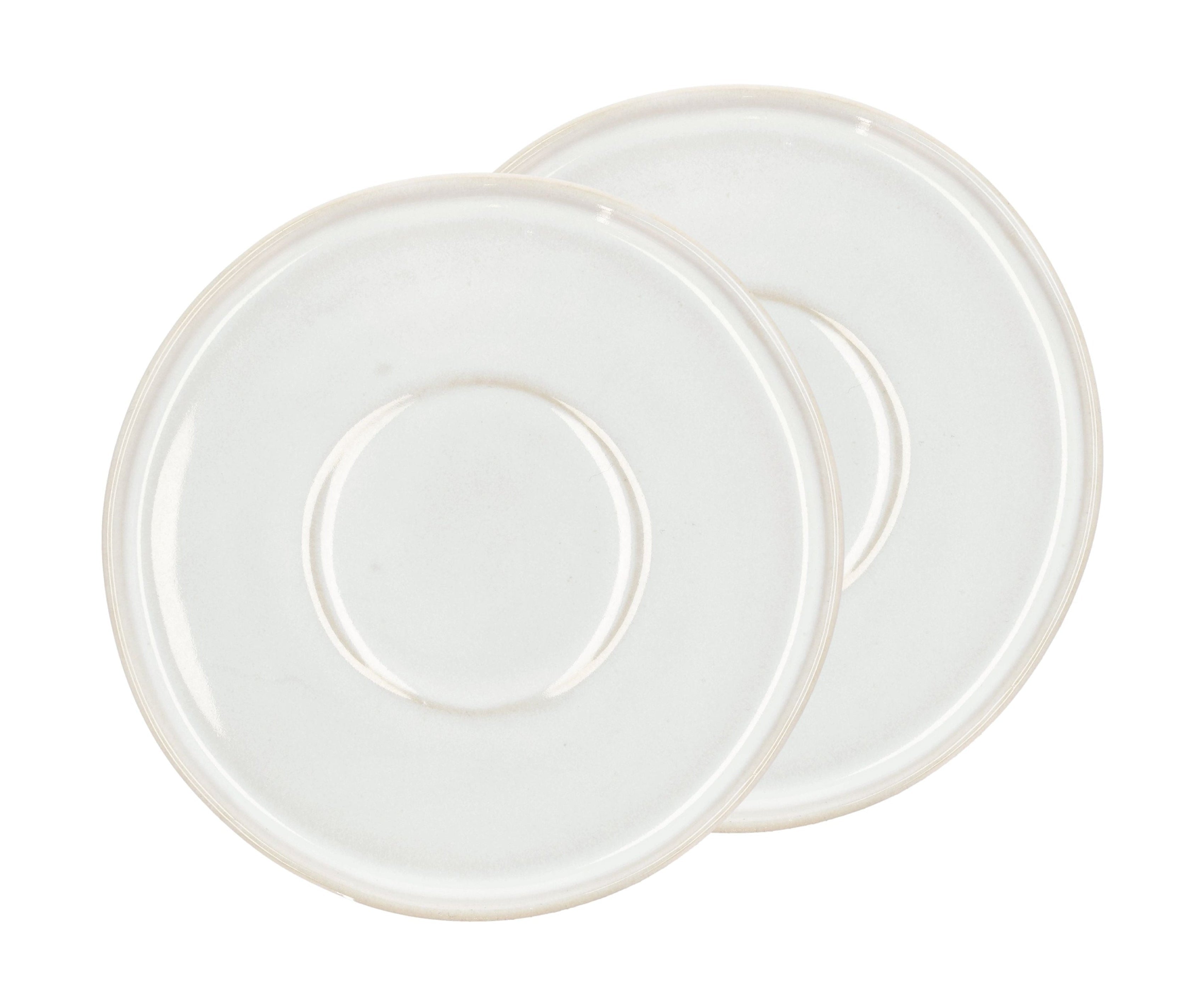 [product_category]-Villa Collection Styles Saucer ø 13.2 X 1.5 Cm 2 Pcs, Cream-Villa Collection-5722000314288-31428-VIL-1