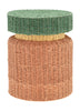 STYLES STYLES VILLA STOL/STOLL Ø 40 x 50 cm, Amber/Green