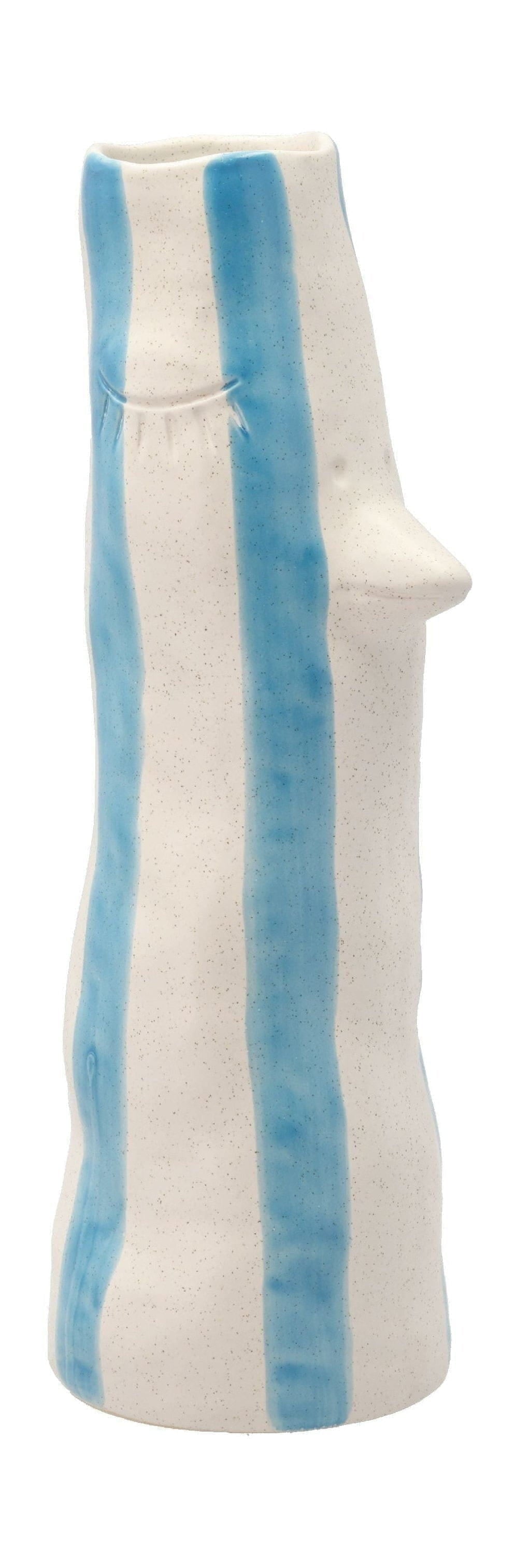 [product_category]-Villa Collection Styles Vase With Beak And Eyelashes Large, Blue-Villa Collection-5722000292395-29239-VIL-1