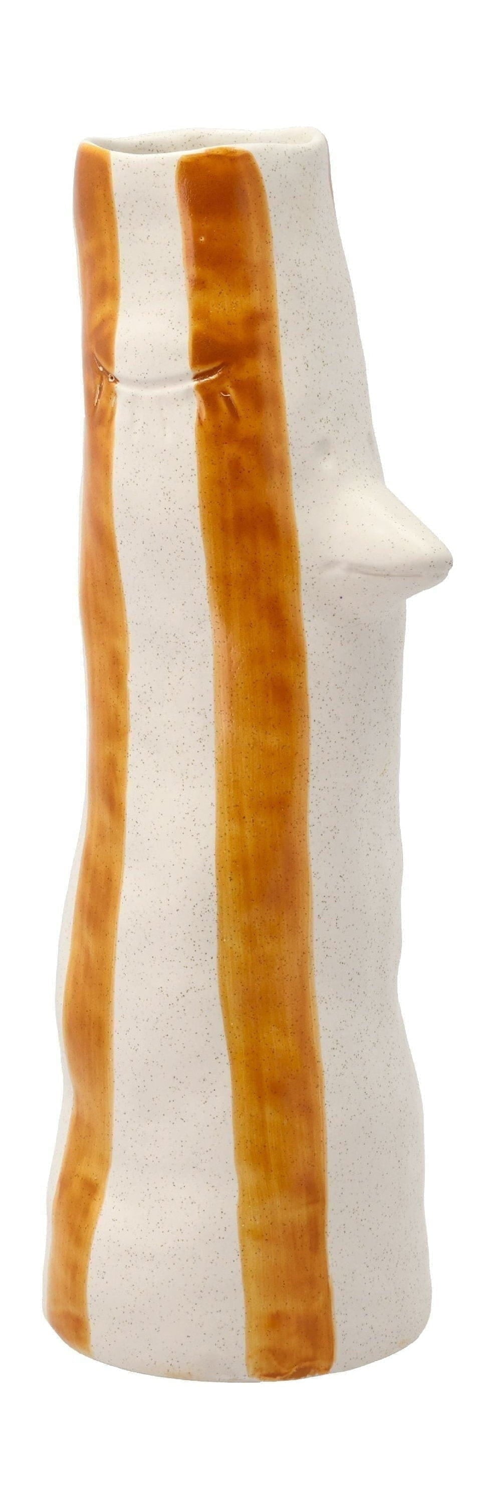 [product_category]-Villa Collection Styles Vase With Beak And Eyelashes Large, Brown-Villa Collection-5722000292418-29241-VIL-1