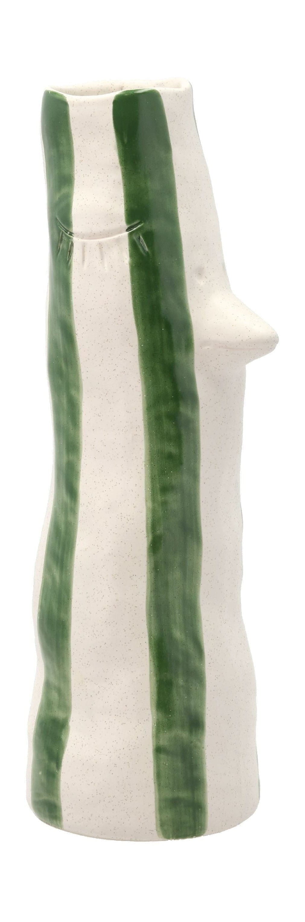 [product_category]-Villa Collection Styles Vase With Beak And Eyelashes Large, Green-Villa Collection-5722000292401-29240-VIL-1