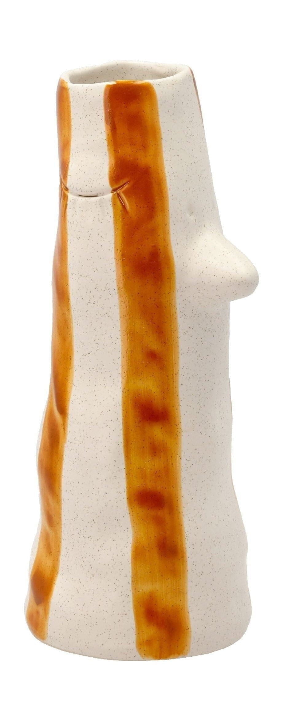 [product_category]-Villa Collection Styles Vase With Beak And Eyelashes Small, Brown-Villa Collection-5722000292456-29245-VIL-1