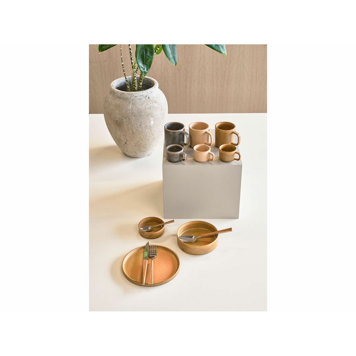 Villa Collection Teller Ø20,8 cm sada 2, Bernstein