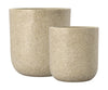 Villa Collection Thum Plant Pot 2 PCS Nature Øx H 27/37x29/39