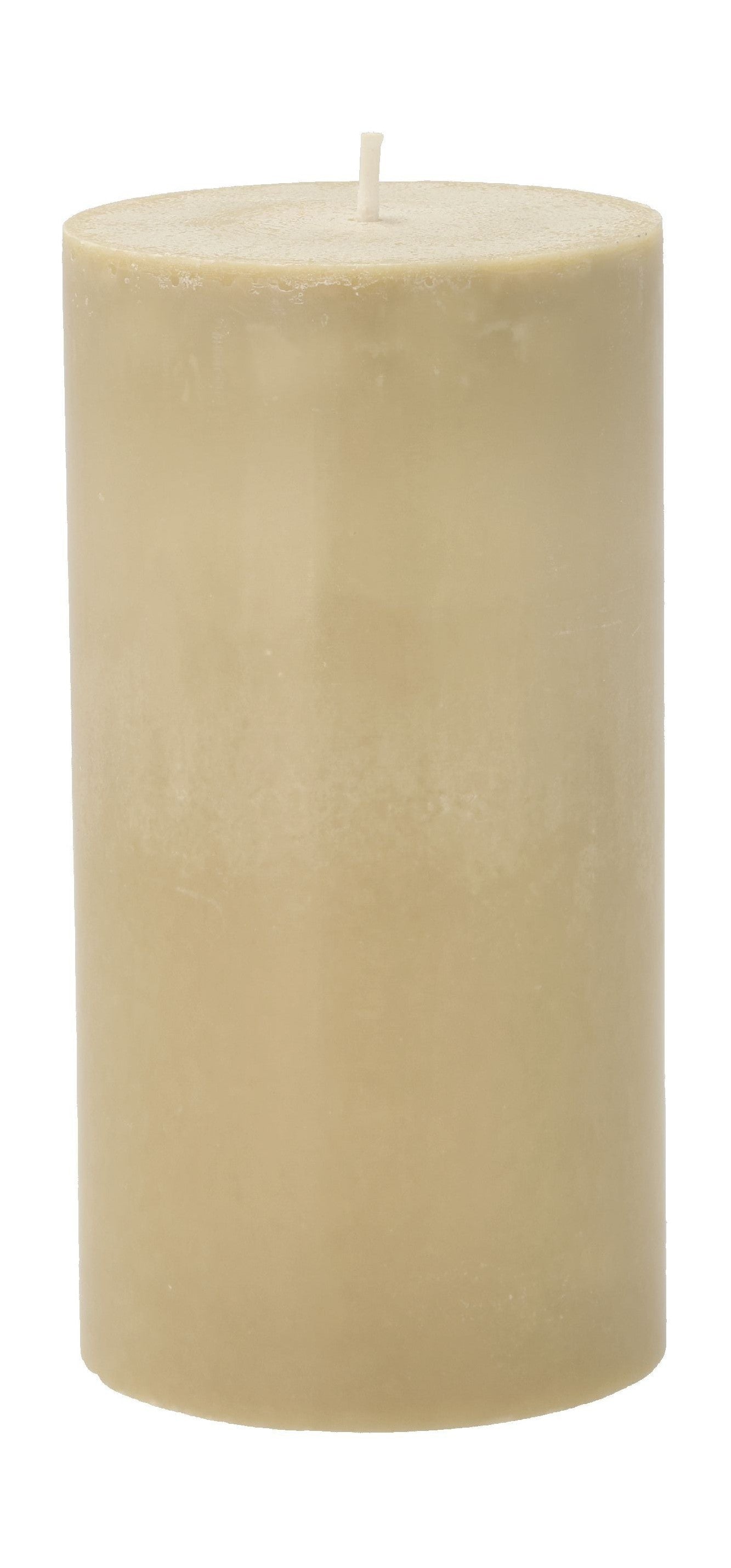 [product_category]-Villa Collection Trae Pillar Candle ø 7.8 X 15 Cm, Camel-Villa Collection-5722000312857-31285-VIL-1