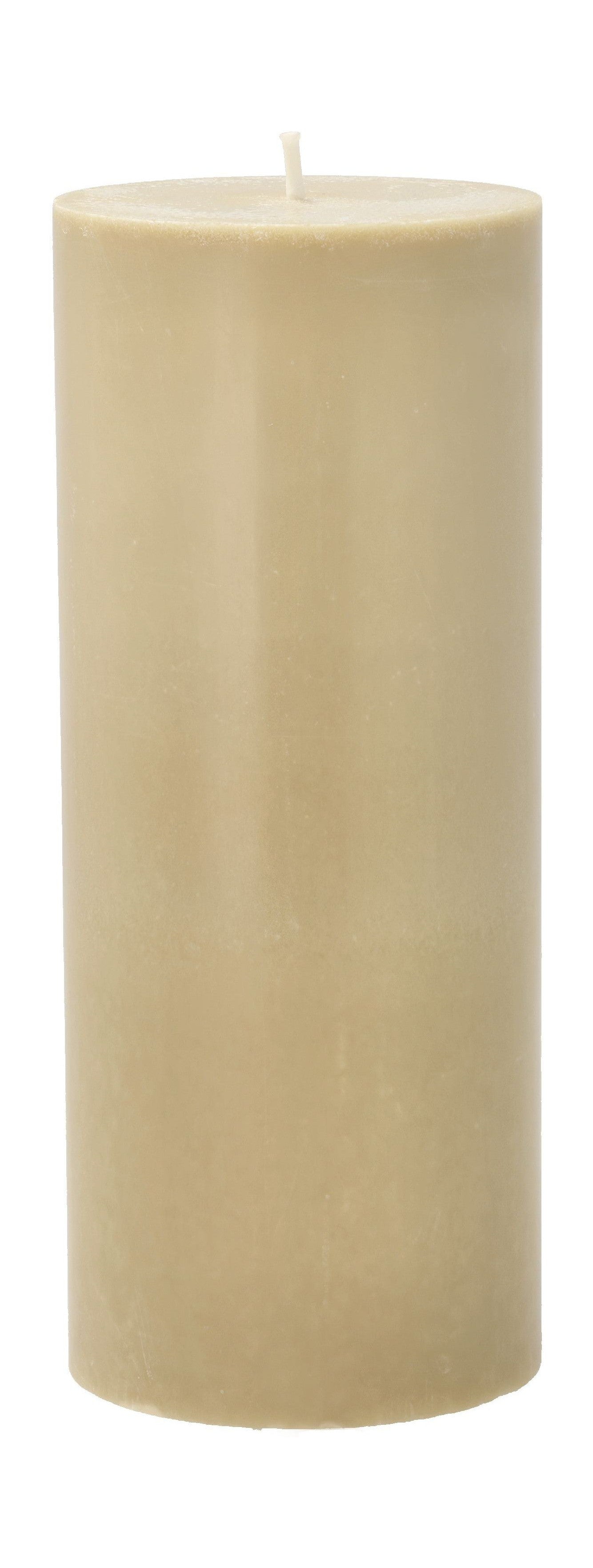 [product_category]-Villa Collection Trae Pillar Candle ø 7.8 X 19 Cm, Camel-Villa Collection-5722000312864-31286-VIL-1
