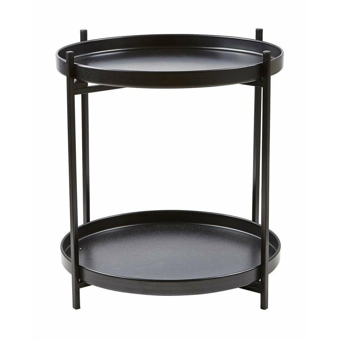 [product_category]-Villa Collection Tray Table ø 40 Cm, Black-Villa Collection-5708760653461-341039-VIL-1
