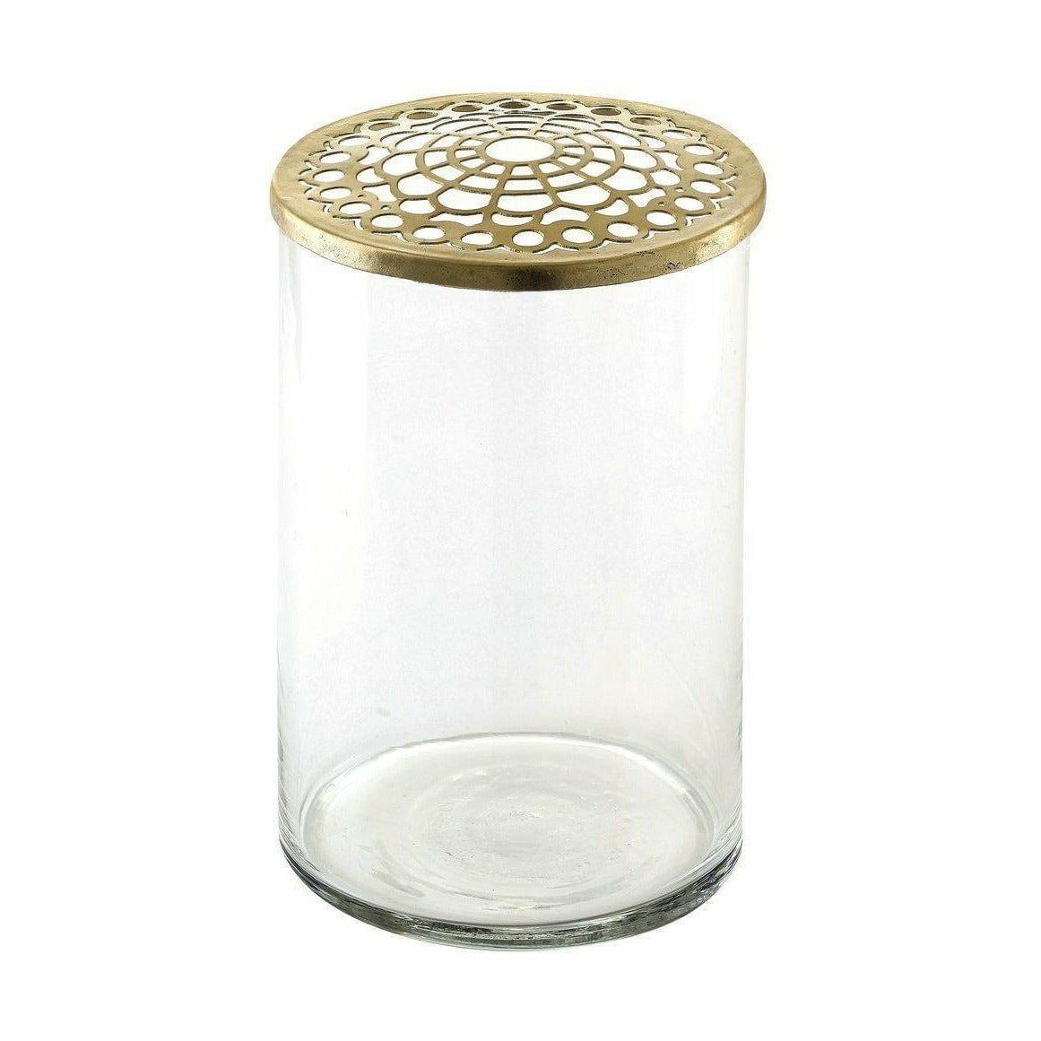 [product_category]-Villa Collection Vase Brass, ø 10 Cm-Villa Collection-5722009633977-963397-VIL-1