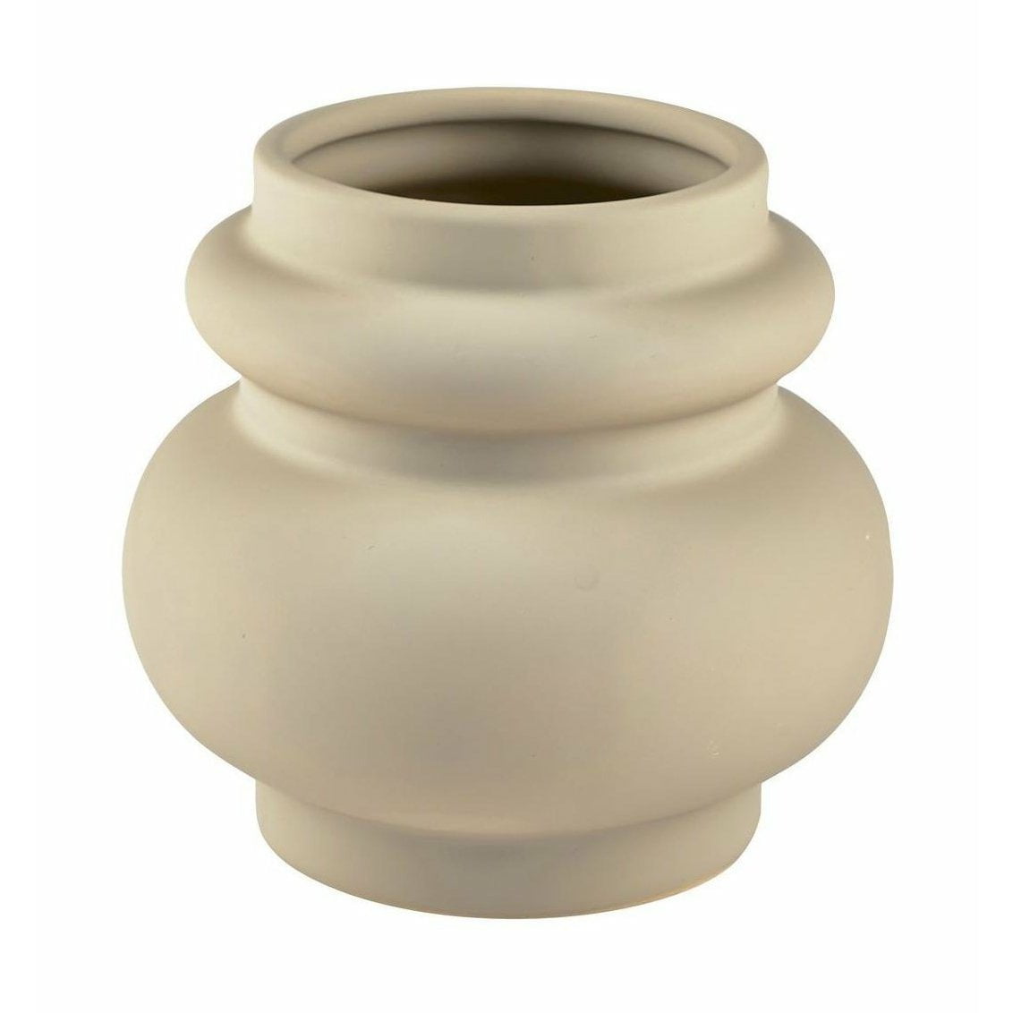 [product_category]-Villa Collection Vase ø 16 Cm, Sand-Villa Collection-5722000123323-12332-VIL-1