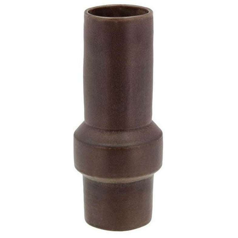 [product_category]-Villa Collection Vase øx H 12x30 Cm, Dark Brown-Villa Collection-5722000240914-24091-VIL-1