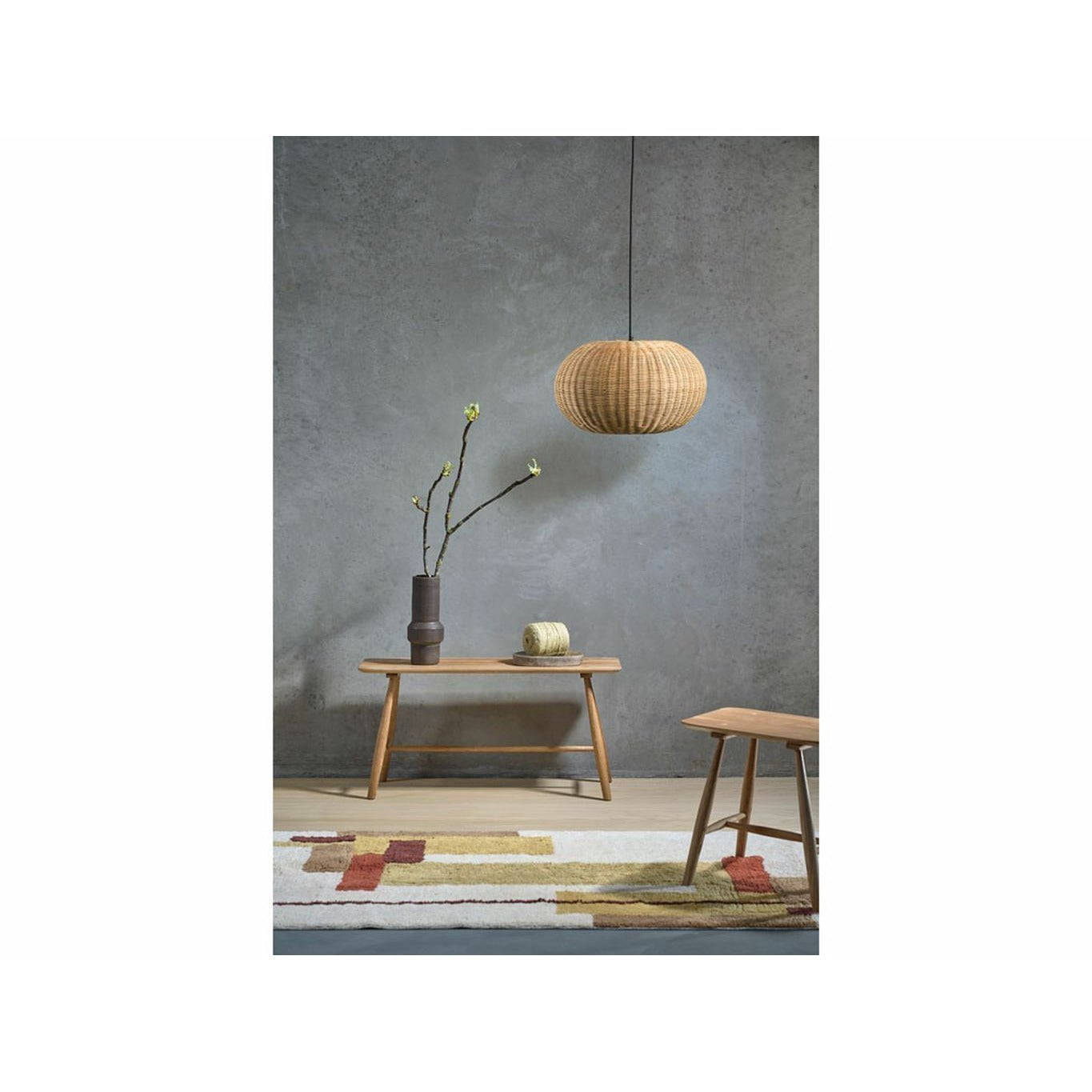 [product_category]-Villa Collection Vase øx H 12x30 Cm, Dark Brown-Villa Collection-5722000240914-24091-VIL-7