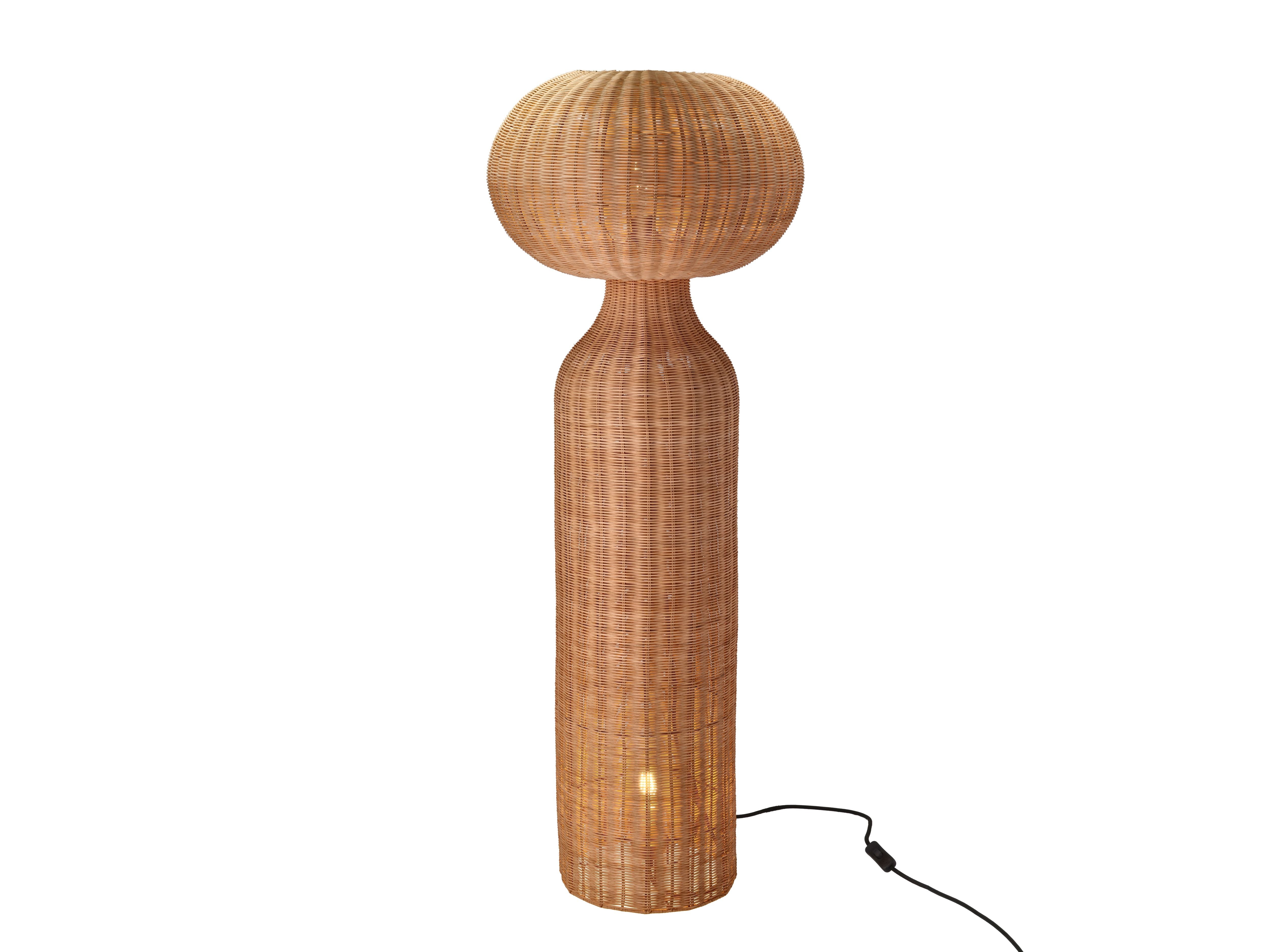 [product_category]-Villa Collection Vinka Floor Lamp øx H 50x130 Cm, Natural-Villa Collection-5722000279600-27960-VIL-2