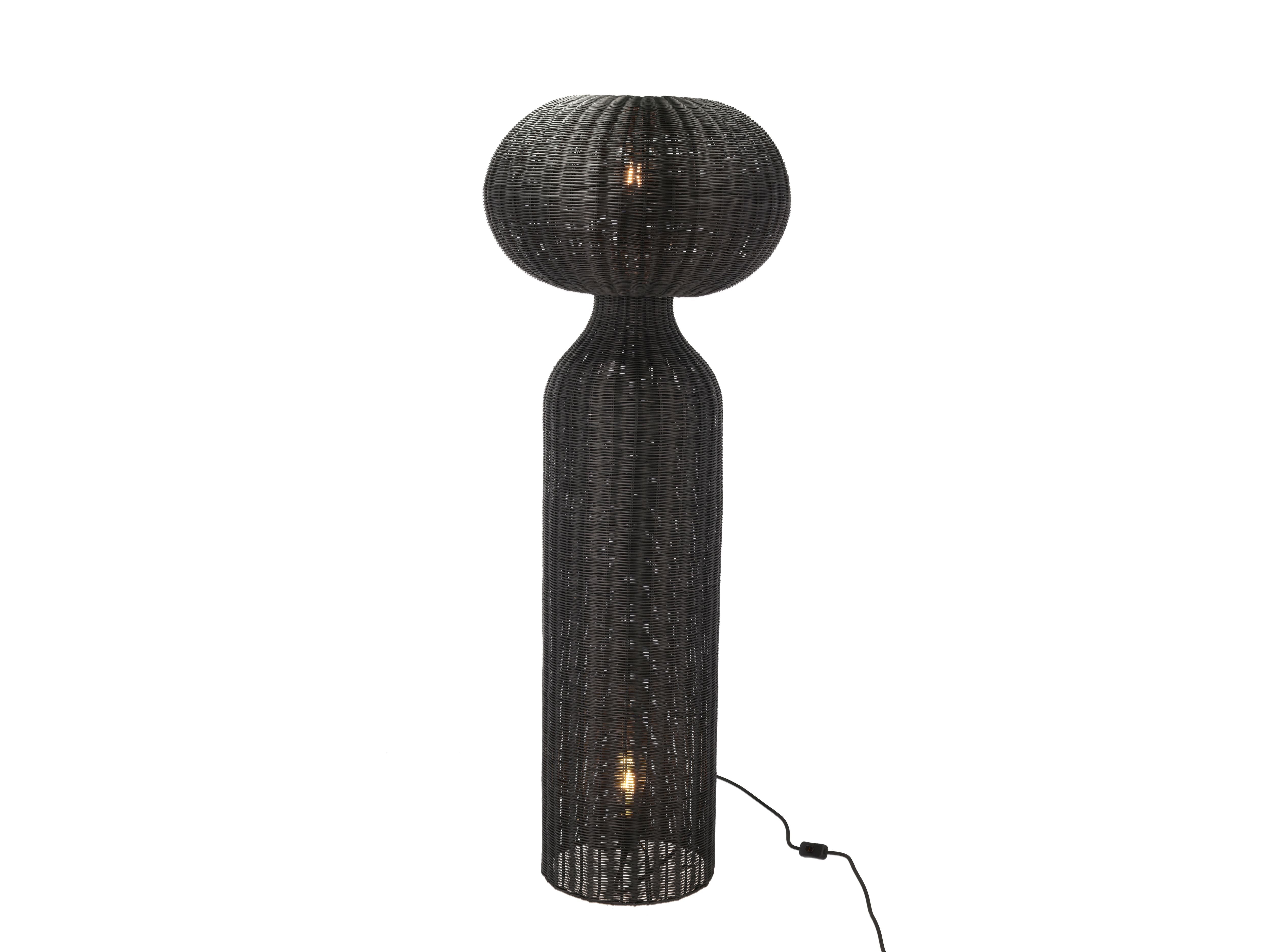 [product_category]-Villa Collection Werna Floor Lamp øx H 50x130 Cm, Black-Villa Collection-5722000280002-28000-VIL-2