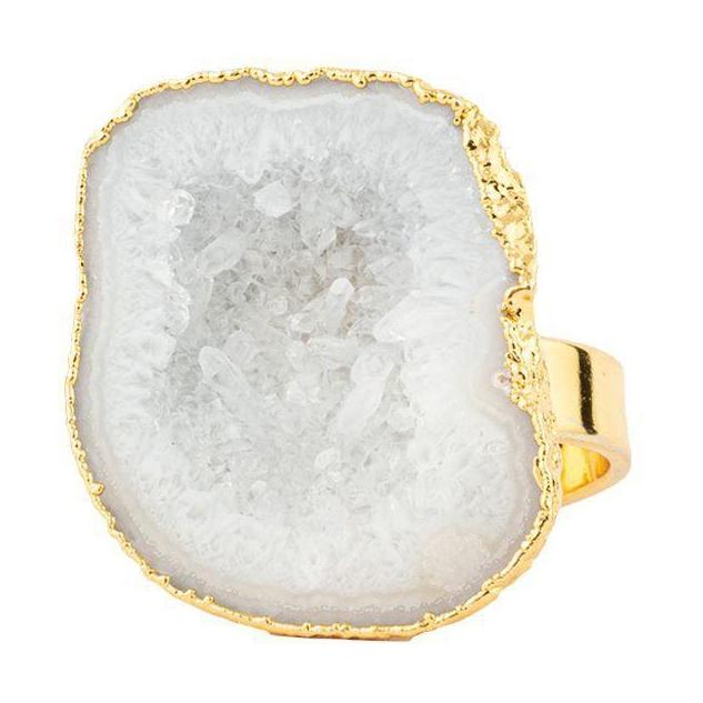 [product_category]-Vincent Asger Ring White Geode Gold Plated-House of Vincent-5744003061143-VJ039-URG-GW-HOU-1