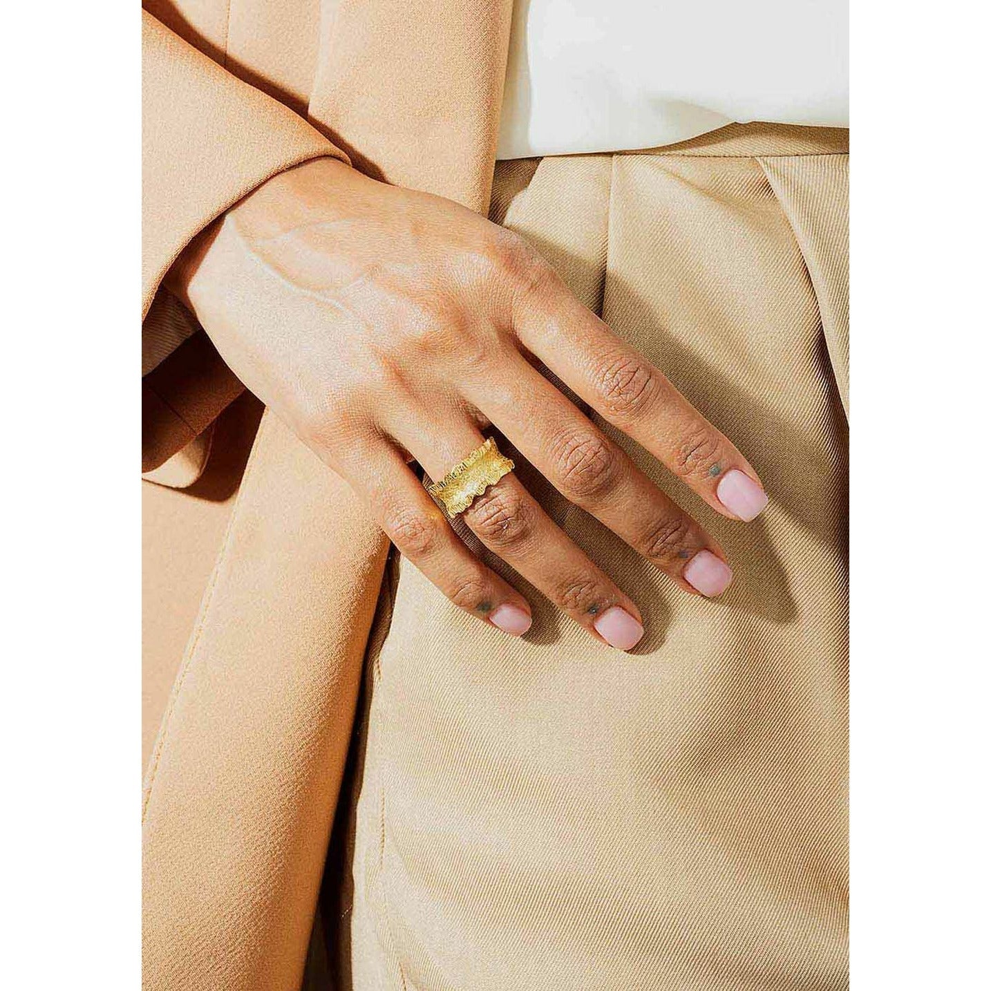 [product_category]-Vincent Forsaken Path Ring Gold Plated-House of Vincent-5744003061006-VJ069-LRG-HOU-2