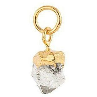 [product_category]-Vincent Monthly Stone Pendant April Herkimer Diamond Gold Plated-House of Vincent-5744003060429-VJ076-LPG-AH-HOU-1