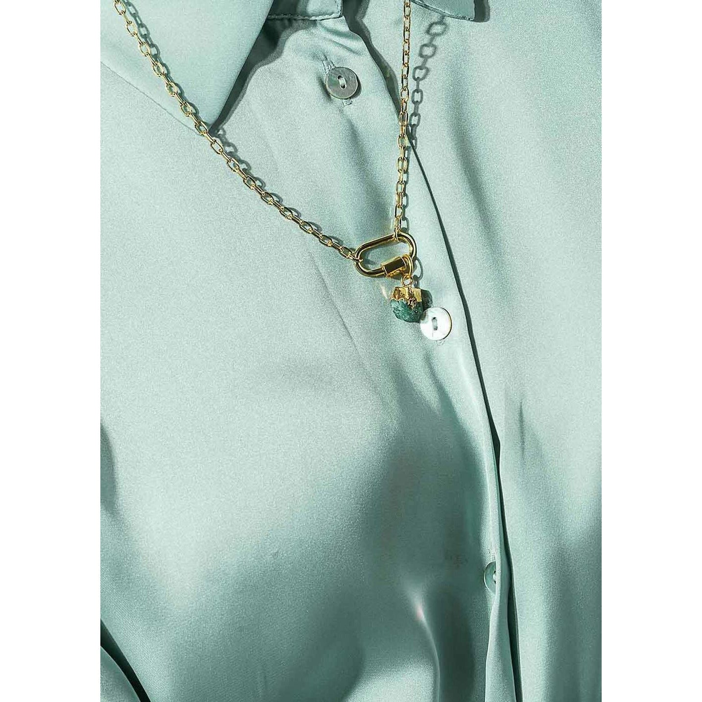 [product_category]-Vincent Monthly Stone Pendant May Emerald Gold Plated-House of Vincent-VJ076-LPG-MS-HOU-2