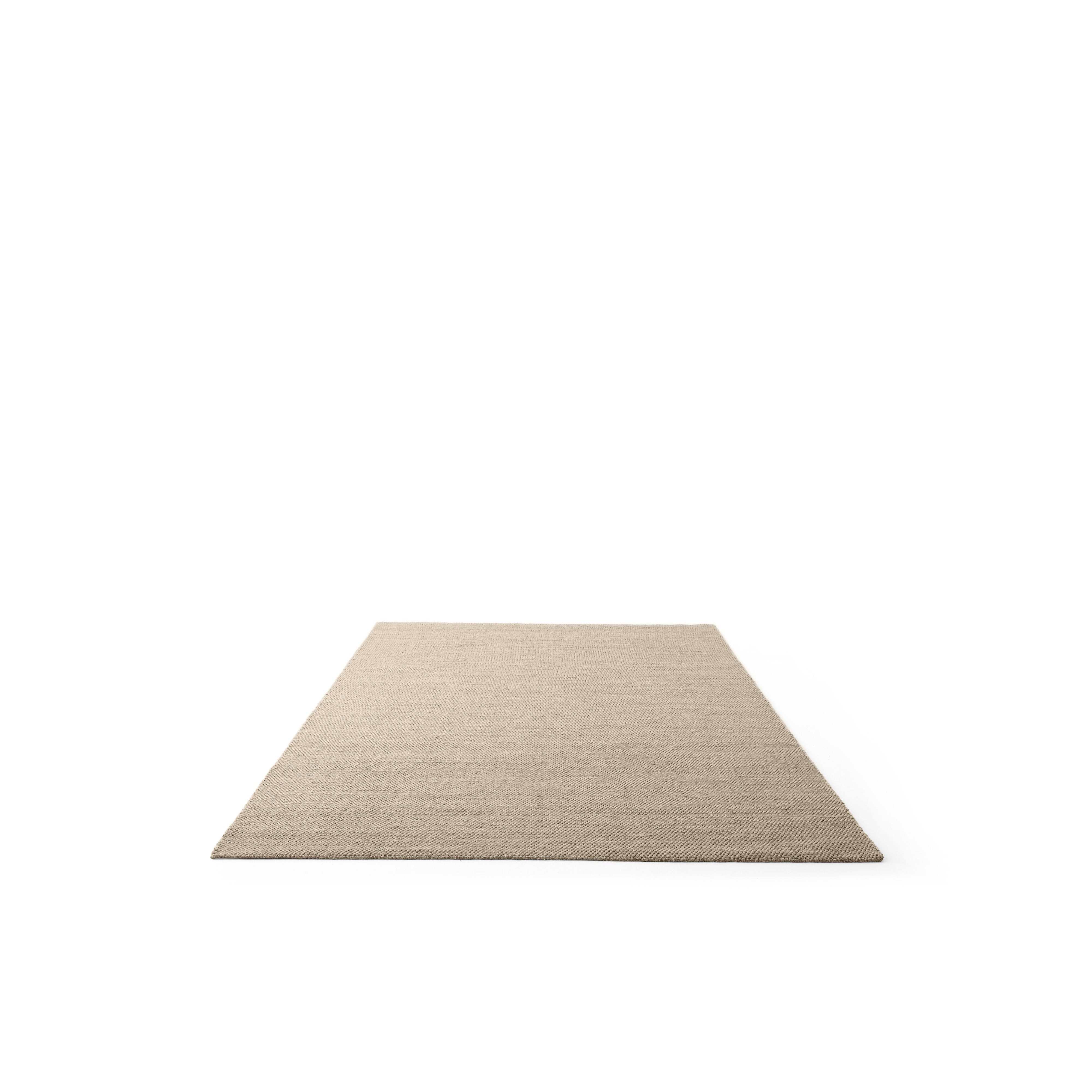 Vlněný koberec VIPP147, 400x300 cm, tmavá béžová