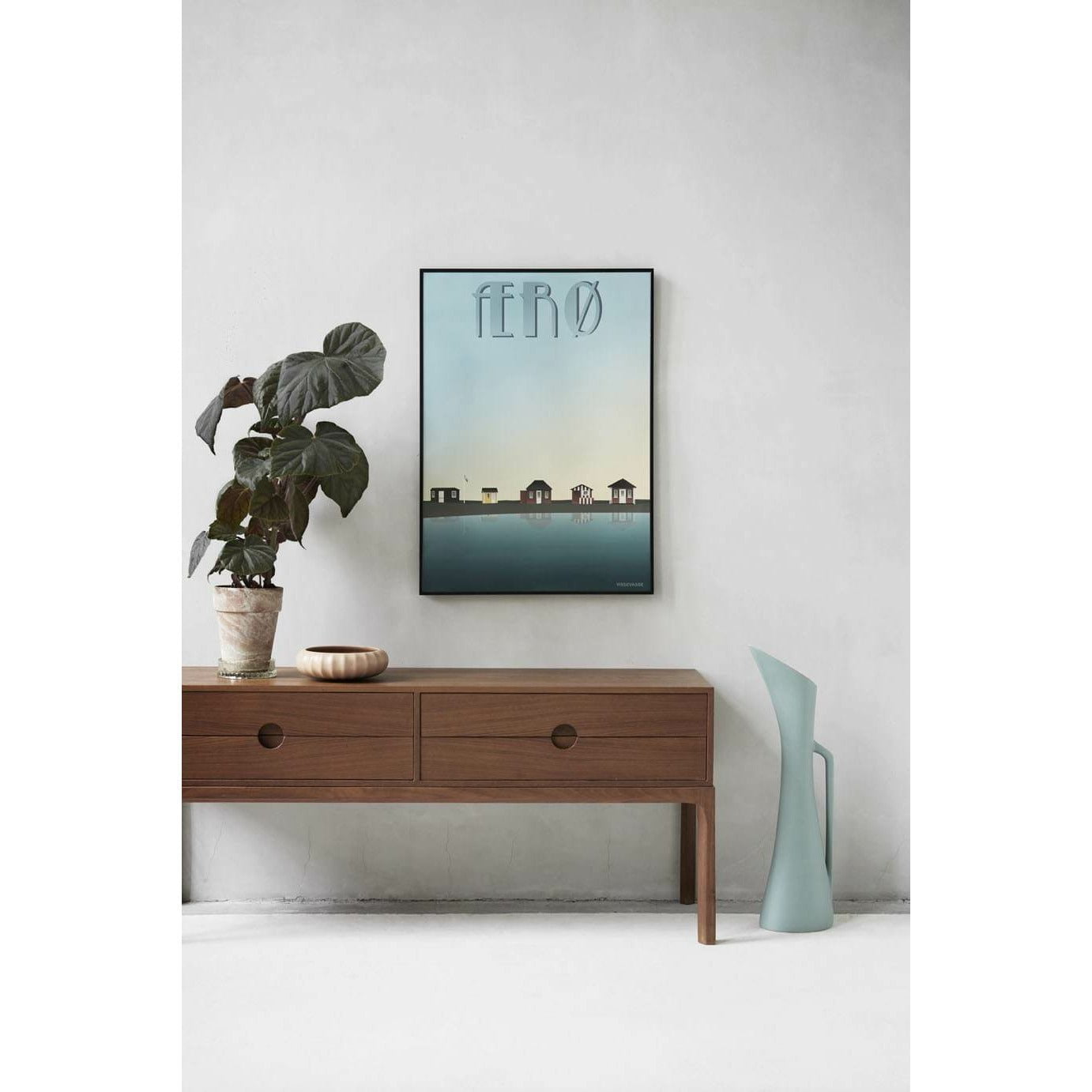 [product_category]-Vissevasse ærø Beach Huts Poster, 50 X70 Cm-Vissevasse-5713138530237-F-2015-302-L-VIS-2