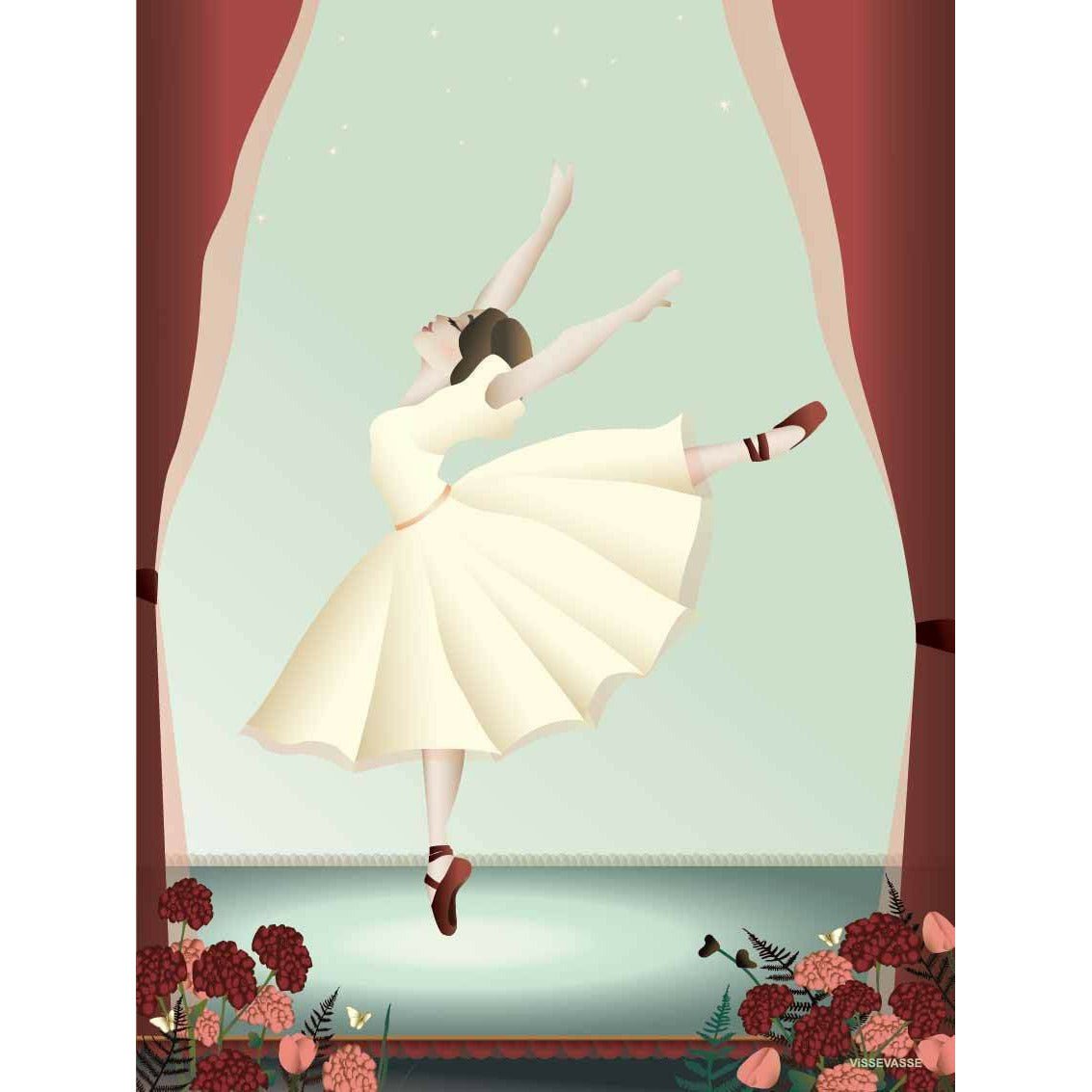[product_category]-Vissevasse Ballerina Poster, 30 X40 Cm-Vissevasse-5713138724223-F-2017-242-M-VIS-1
