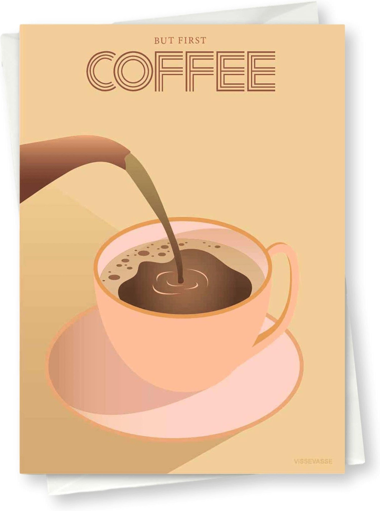 [product_category]-Vissevasse But First Coffee Greeting Card, 10x15 Cm-Vissevasse-5713138903703-F-2019-037-XS-VIS-1