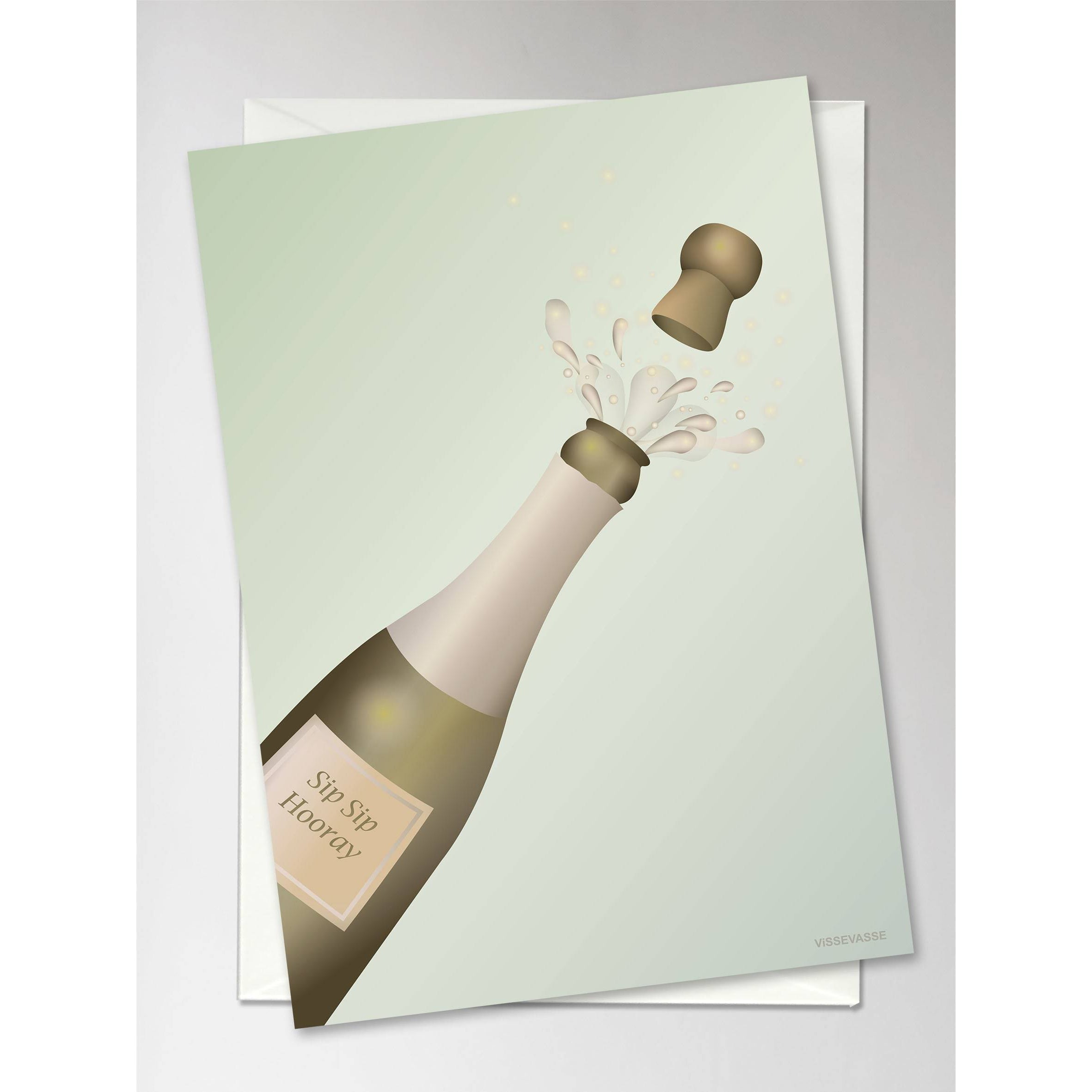 [product_category]-Vissevasse Cheers Greeting Card, 10.5 X15 Cm-Vissevasse-5713138611707-F-2016-117-XS-VIS-2