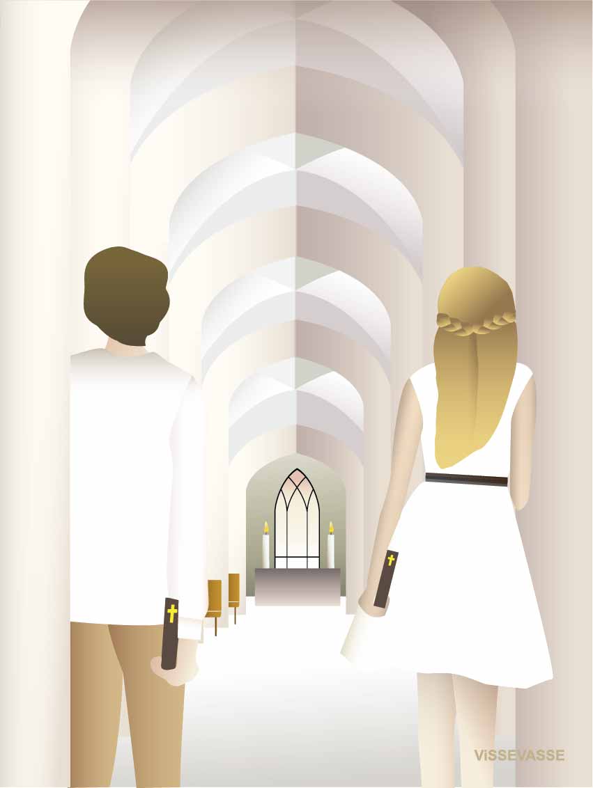 [product_category]-Vissevasse Confirmation Boy & Girl Greeting Card, A6-Vissevasse-5713138101604-F-2021-016-XS-VIS-1