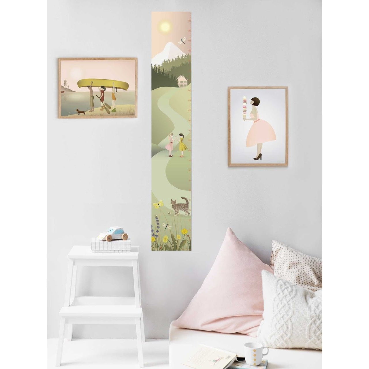 Měřič velikosti krajiny Vissevasse, H 120 cm