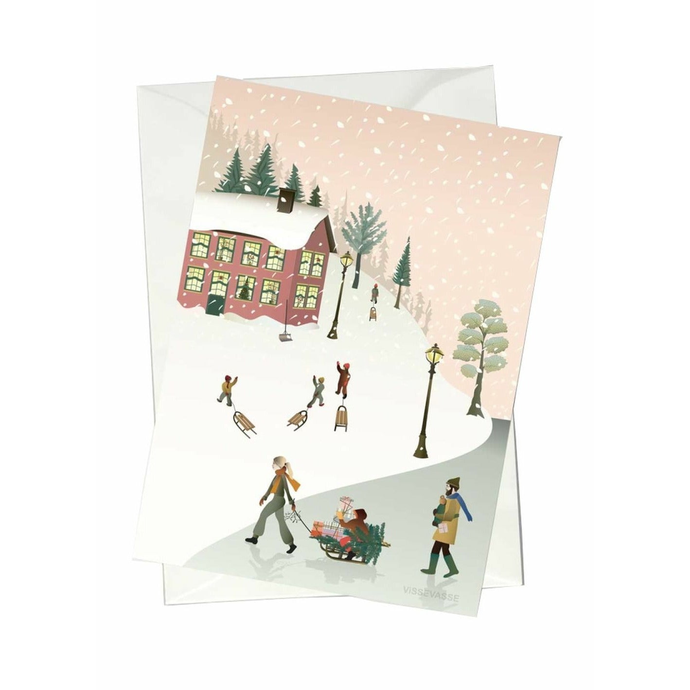 [product_category]-Vissevasse December Days Greeting Card, A6-Vissevasse-5713138105107-F-2021-051-XS-VIS-1