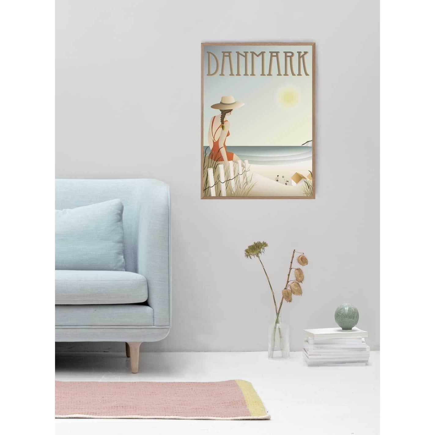 [product_category]-Vissevasse Denmark Beach Poster, 15 X21 Cm-Vissevasse-5713138805212-F-2018-052-S-VIS-2