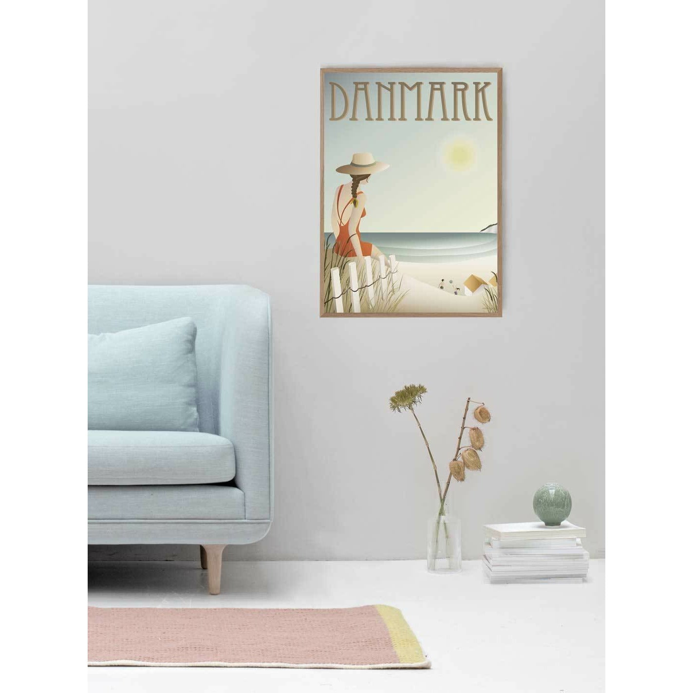 [product_category]-Vissevasse Denmark Beach Poster, 30 X40 Cm-Vissevasse-5713138805229-F-2018-052-M-VIS-2