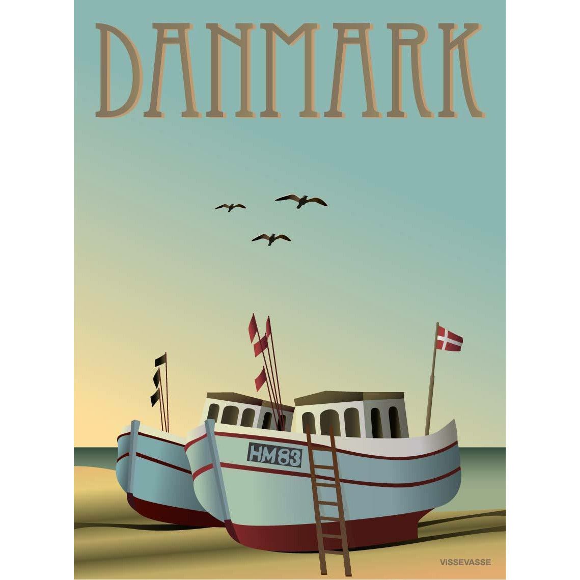 [product_category]-Vissevasse Denmark Fishing Boats Poster, 50 X70 Cm-Vissevasse-5713138480334-F-2014-803-L-VIS-1