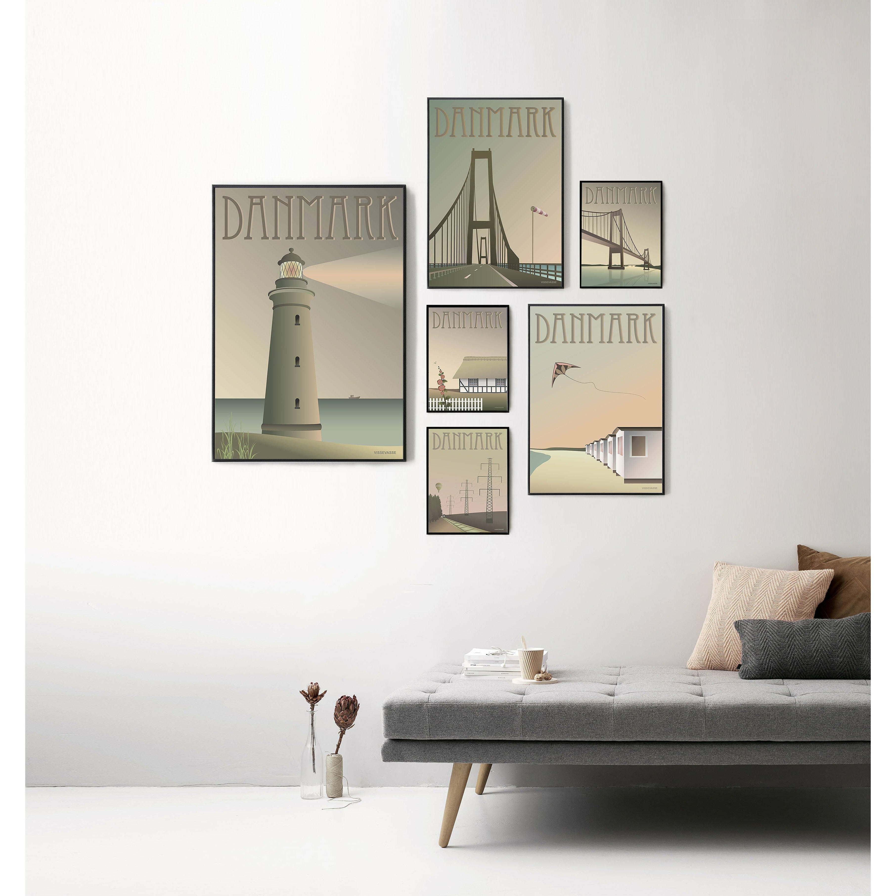 [product_category]-Vissevasse Denmark Lighthouse Poster, 30 X40 Cm-Vissevasse-5713138480228-F-2014-802-M-VIS-2
