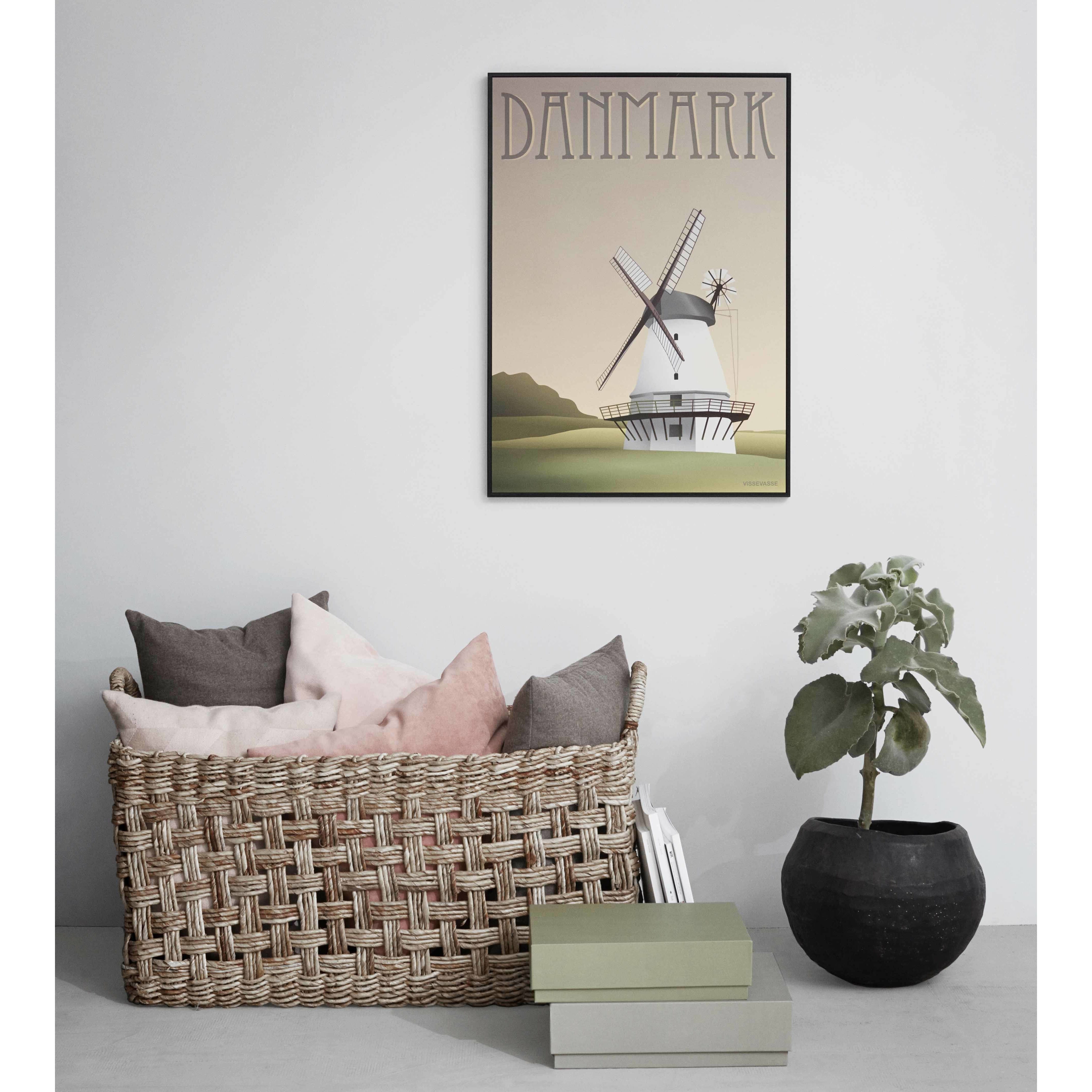 [product_category]-Vissevasse Denmark Mill Poster, 30 X40 Cm-Vissevasse-5713138511021-F-2015-110-M-VIS-2