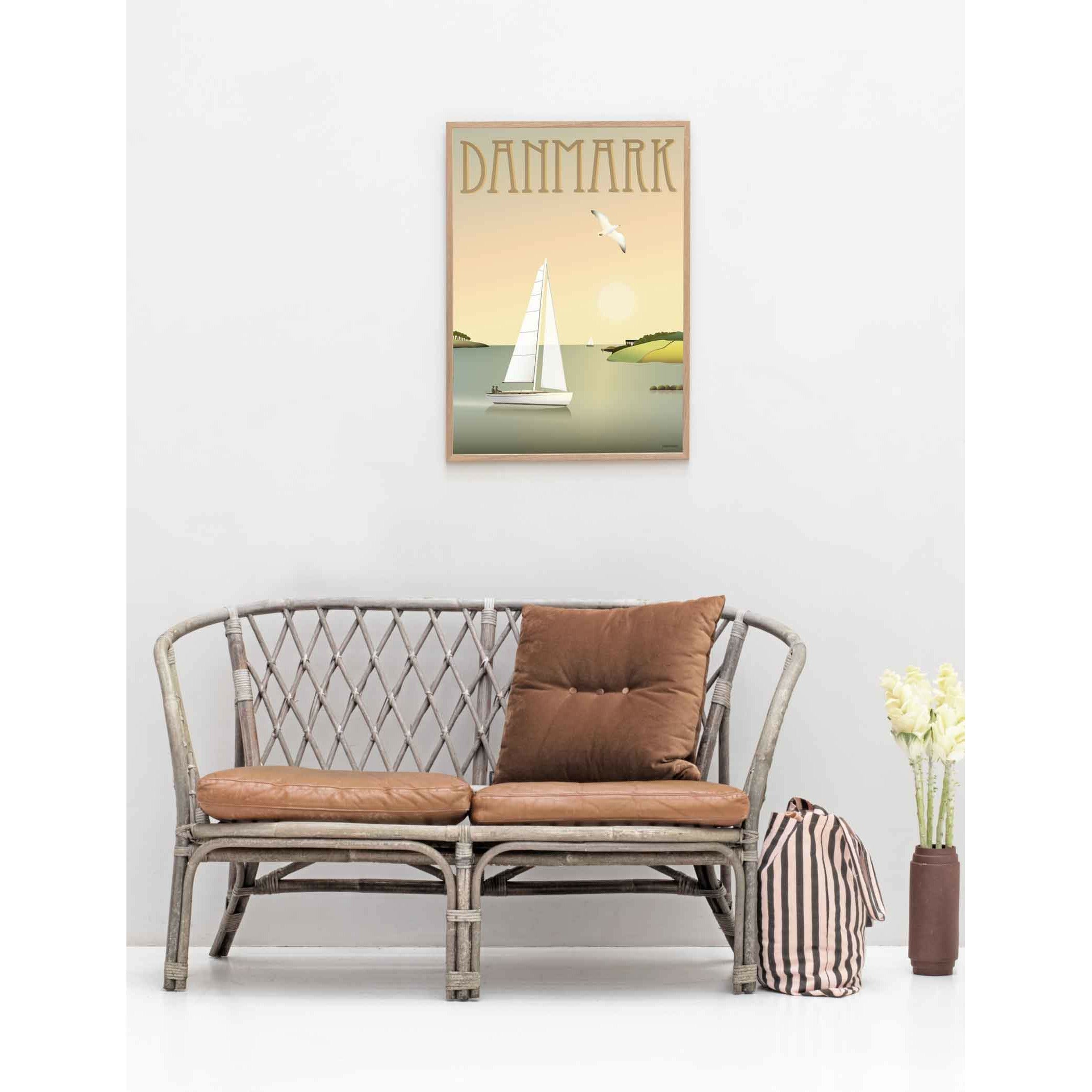 [product_category]-Vissevasse Denmark Sailboat Poster, 30 X40 Cm-Vissevasse-5713138805526-F-2018-055-M-VIS-2