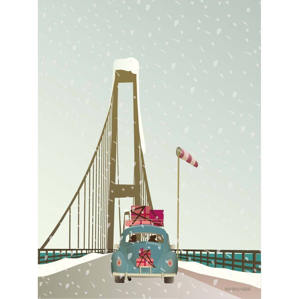 [product_category]-Vissevasse Driving Home For Christmas Greeting Card, 10,5x15cm-Vissevasse-5713138611103-F-2016-111-XS-VIS-3