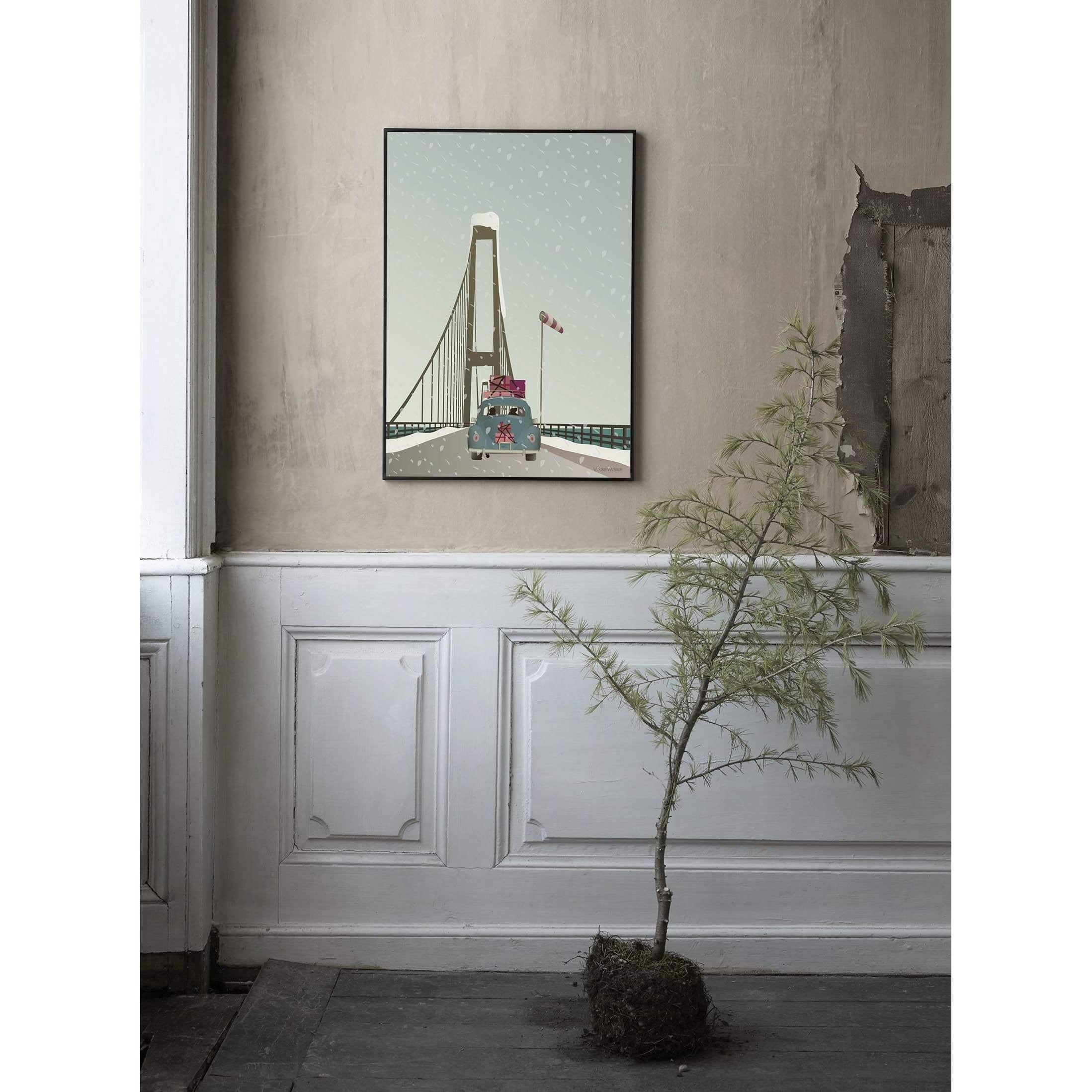 [product_category]-Vissevasse Driving Home For Christmas Poster, 15 X21 Cm-Vissevasse-5713138611110-F-2016-111-S-VIS-2