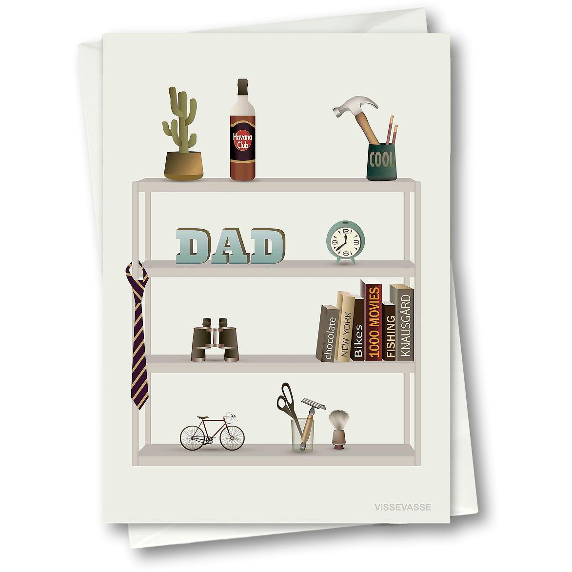 [product_category]-Vissevasse Father's Favorite Greeting Card, 15 X21 Cm-Vissevasse-5713138722014-F-2017-220-S-VIS-1