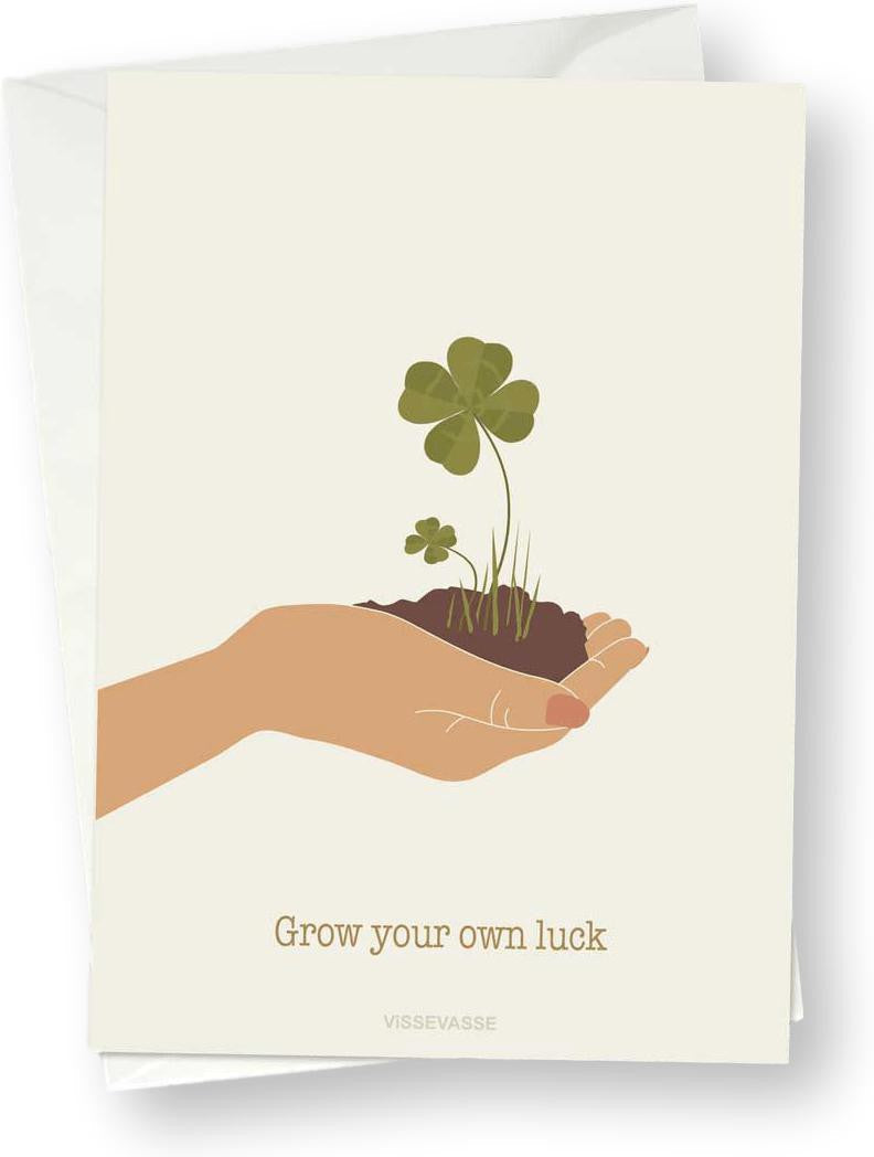 [product_category]-Vissevasse Get Your Own Luck Greeting Card, 10,5x15 Cm-Vissevasse-5713138905806-F-2019-058-XS-VIS-1