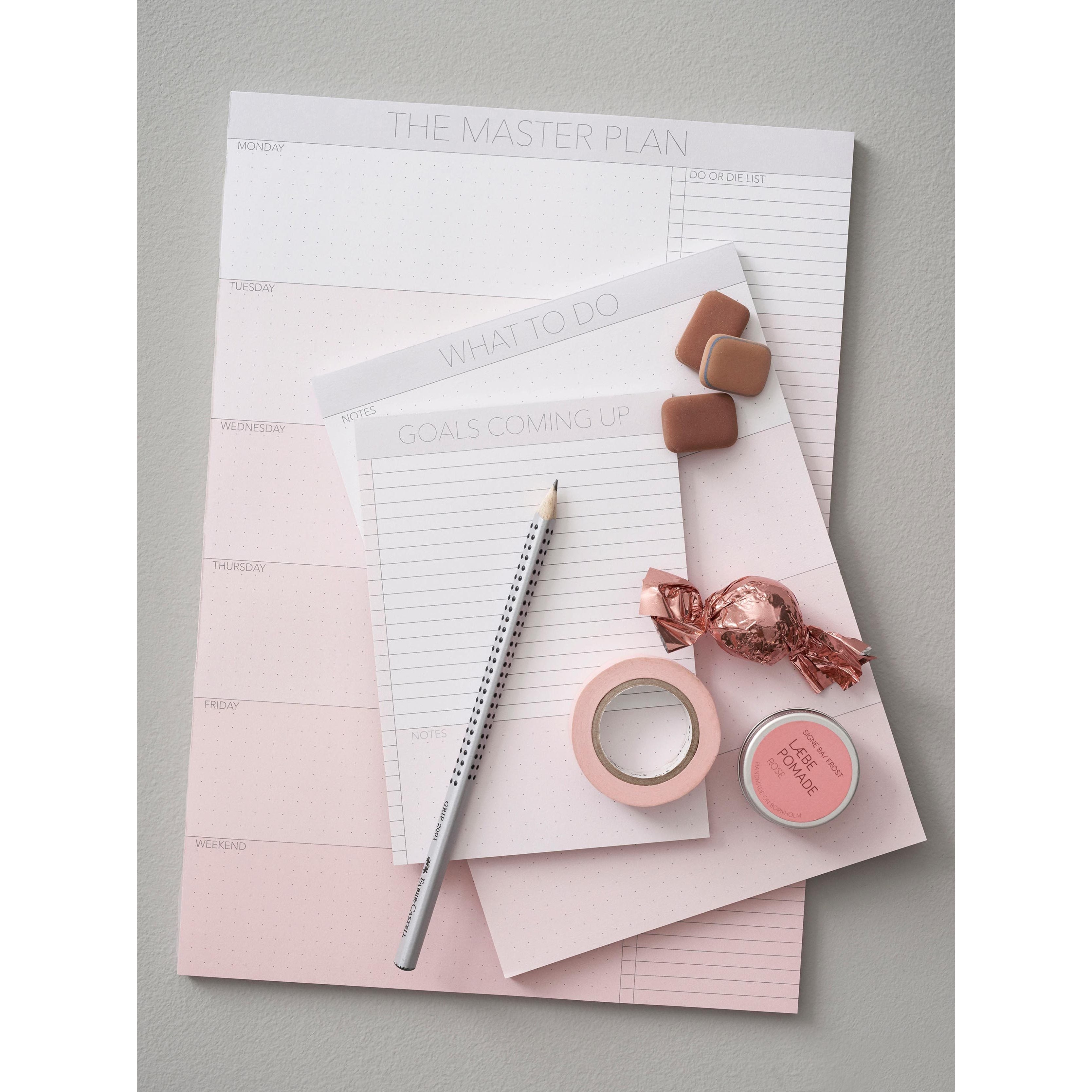 [product_category]-Vissevasse Goals Coming Up A6 Notepad, Pink-Vissevasse-5713138602163-F-2016-021-A6-VIS-3