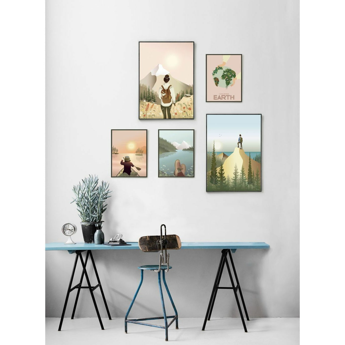[product_category]-Vissevasse Hike With Me Poster, 15 X21 Cm-Vissevasse-5713138100713-F-2021-007-S-VIS-2