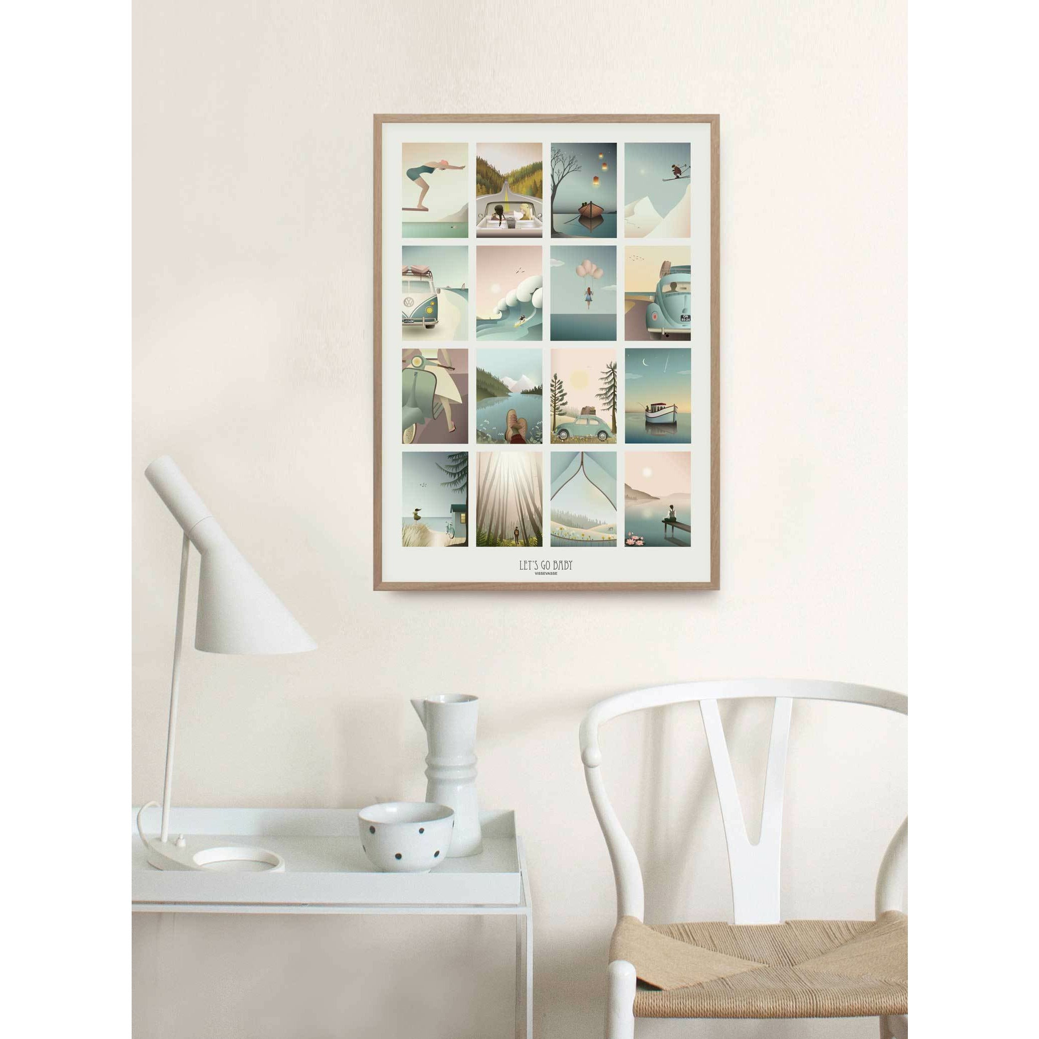 [product_category]-Vissevasse Let´S Go Baby Poster, 15 X21 Cm-Vissevasse-5713138906117-F-2019-061-S-VIS-2