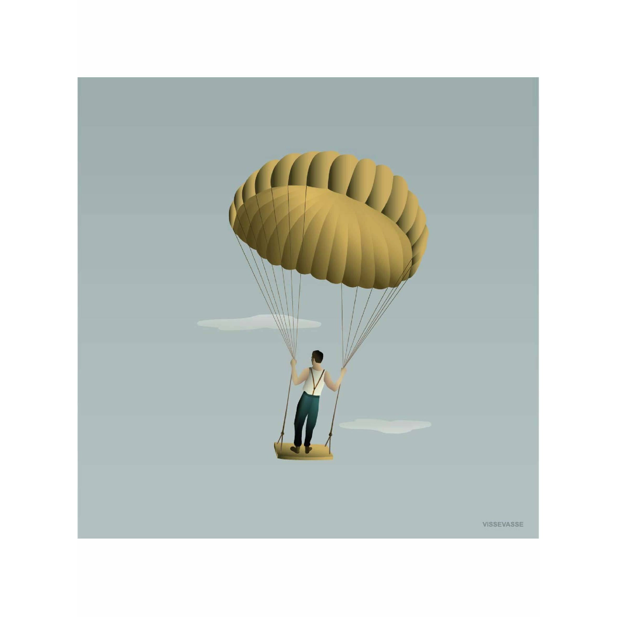 Vissevasse Man in the Sky plakát, 40 x40 cm