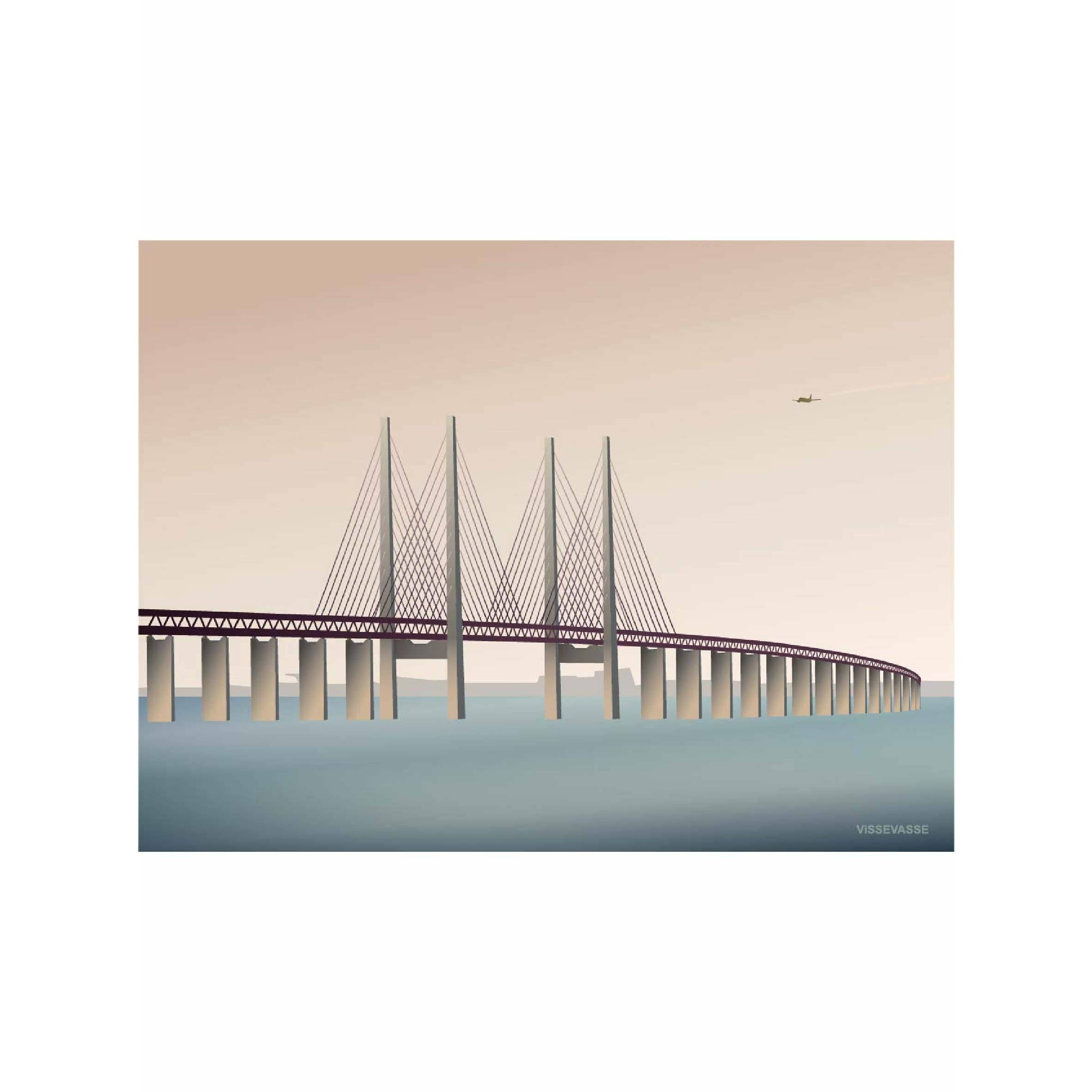[product_category]-Vissevasse øresund Bridge Poster, 50 X70 Cm-Vissevasse-5713138720133-F-2017-201-L-VIS-1