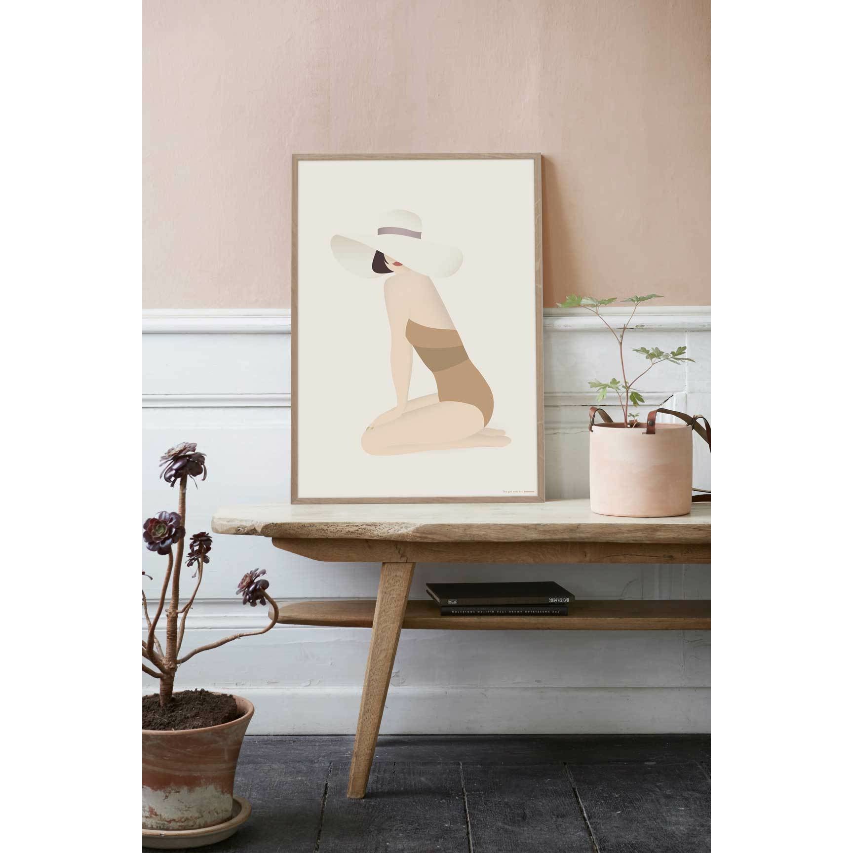 [product_category]-Vissevasse Summer Girl Poster, 30 X40 Cm-Vissevasse-5713138903222-F-2019-032-M-VIS-2