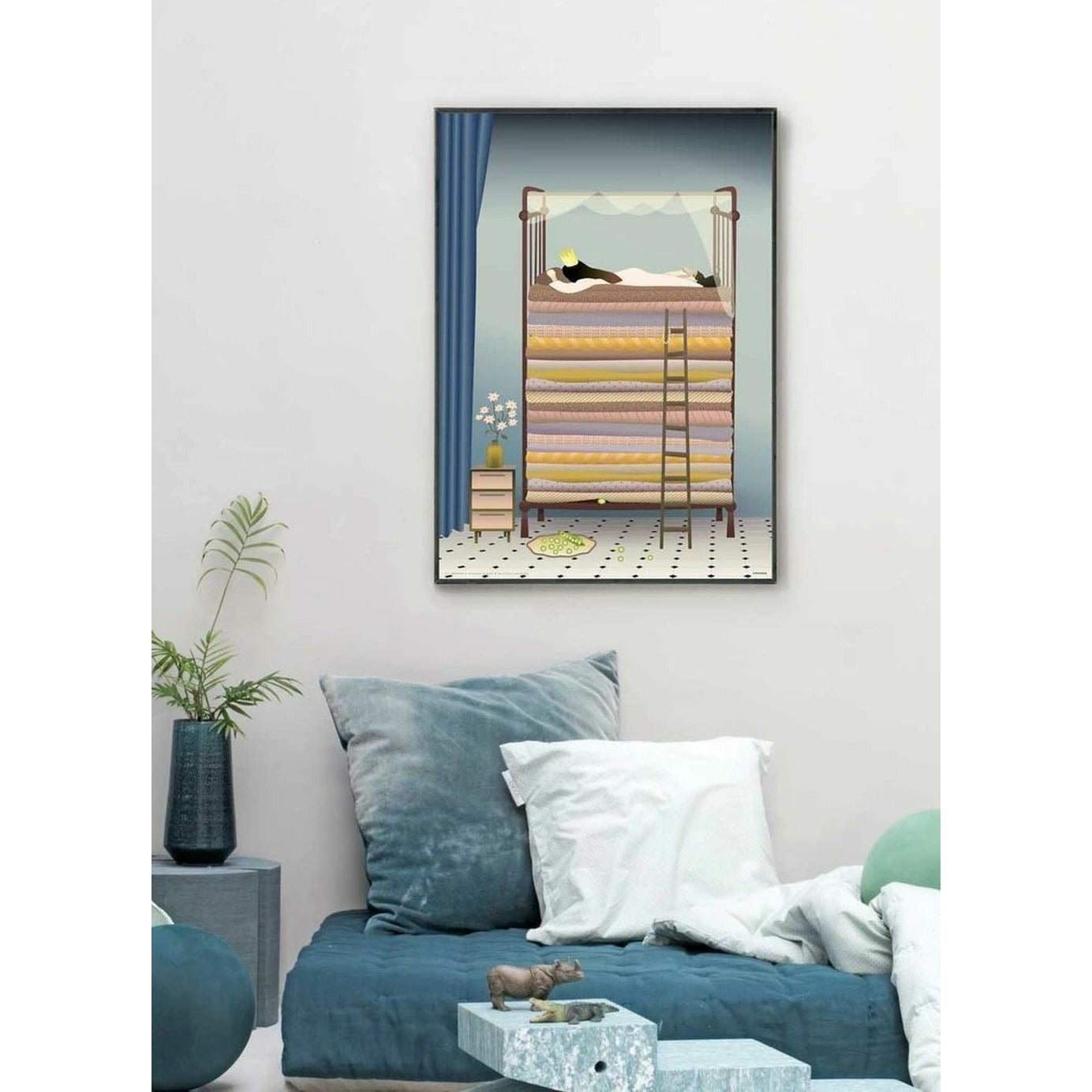 [product_category]-Vissevasse The Princess On The Pea Poster, 30 X40 Cm-Vissevasse-5713138002321-F-2020-023-M-VIS-2