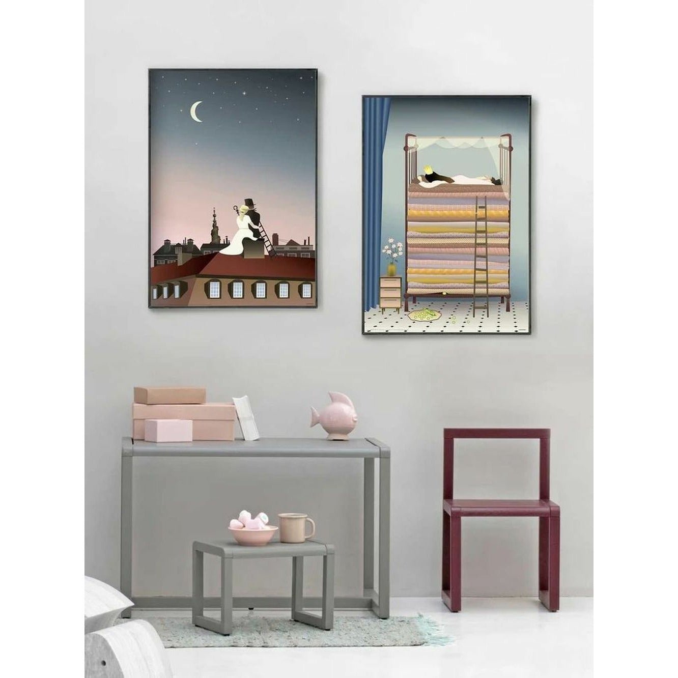 [product_category]-Vissevasse The Princess On The Pea Poster, 30 X40 Cm-Vissevasse-5713138002321-F-2020-023-M-VIS-3