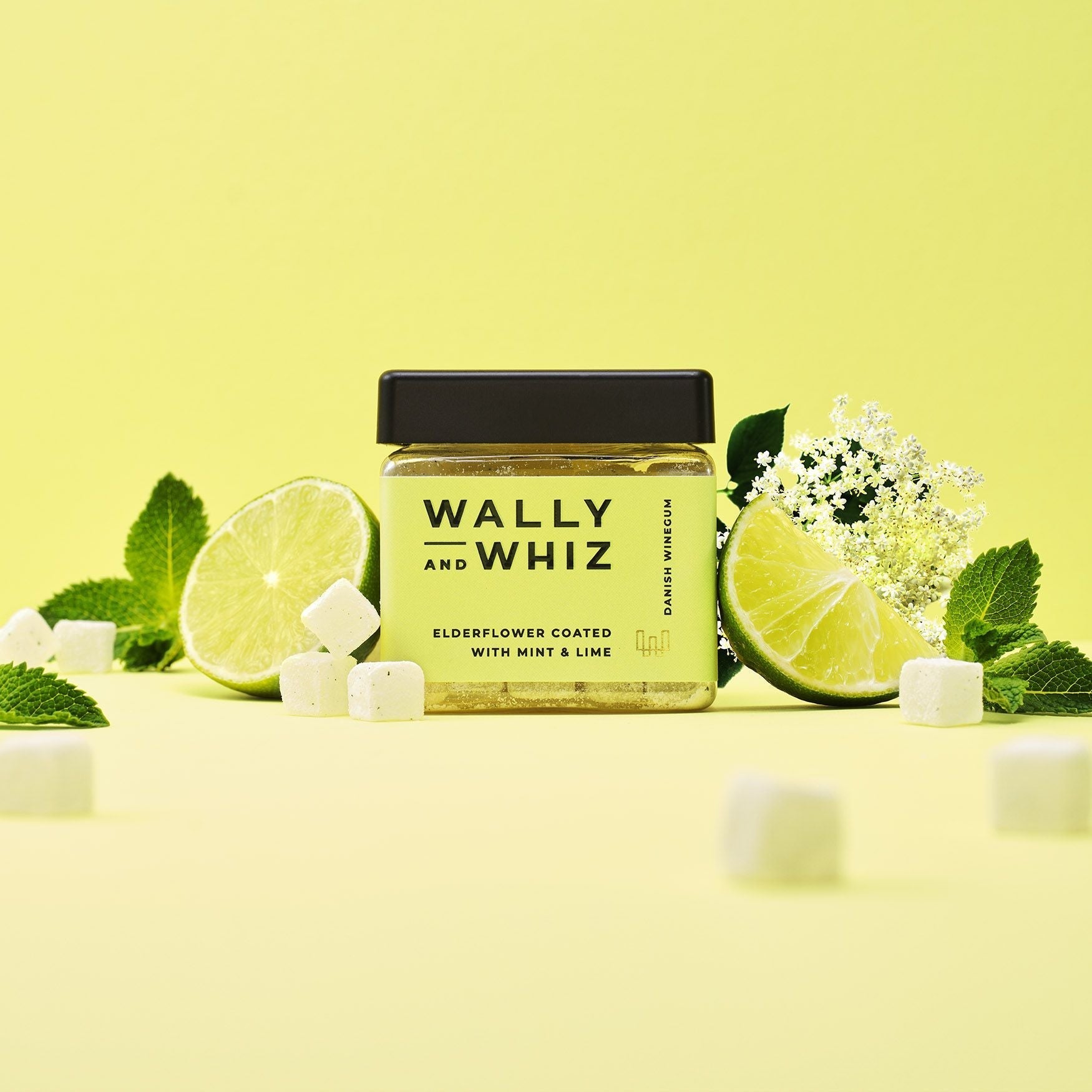 [product_category]-Wally And Whiz Summer Wine Gum Cube, Elderflower With Mint And Lime, 140 G-Wally and Whiz-5713471014845-f0001400657-WAL-2
