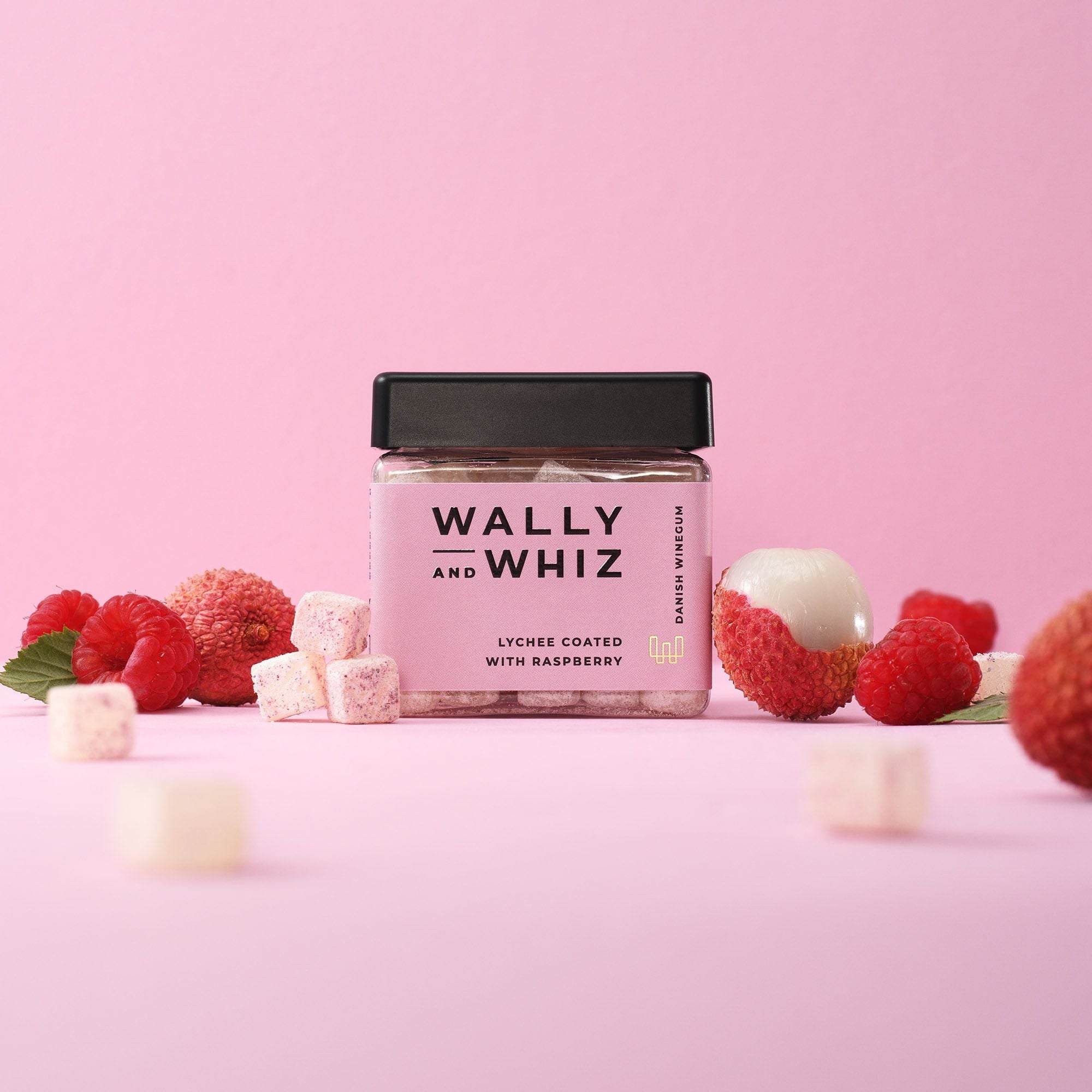 [product_category]-Wally And Whiz Wine Gum Cube, Flamingo Pink Lychee With Raspberry, 140g-Wally and Whiz-5713471009346-f5401807-WAL-3